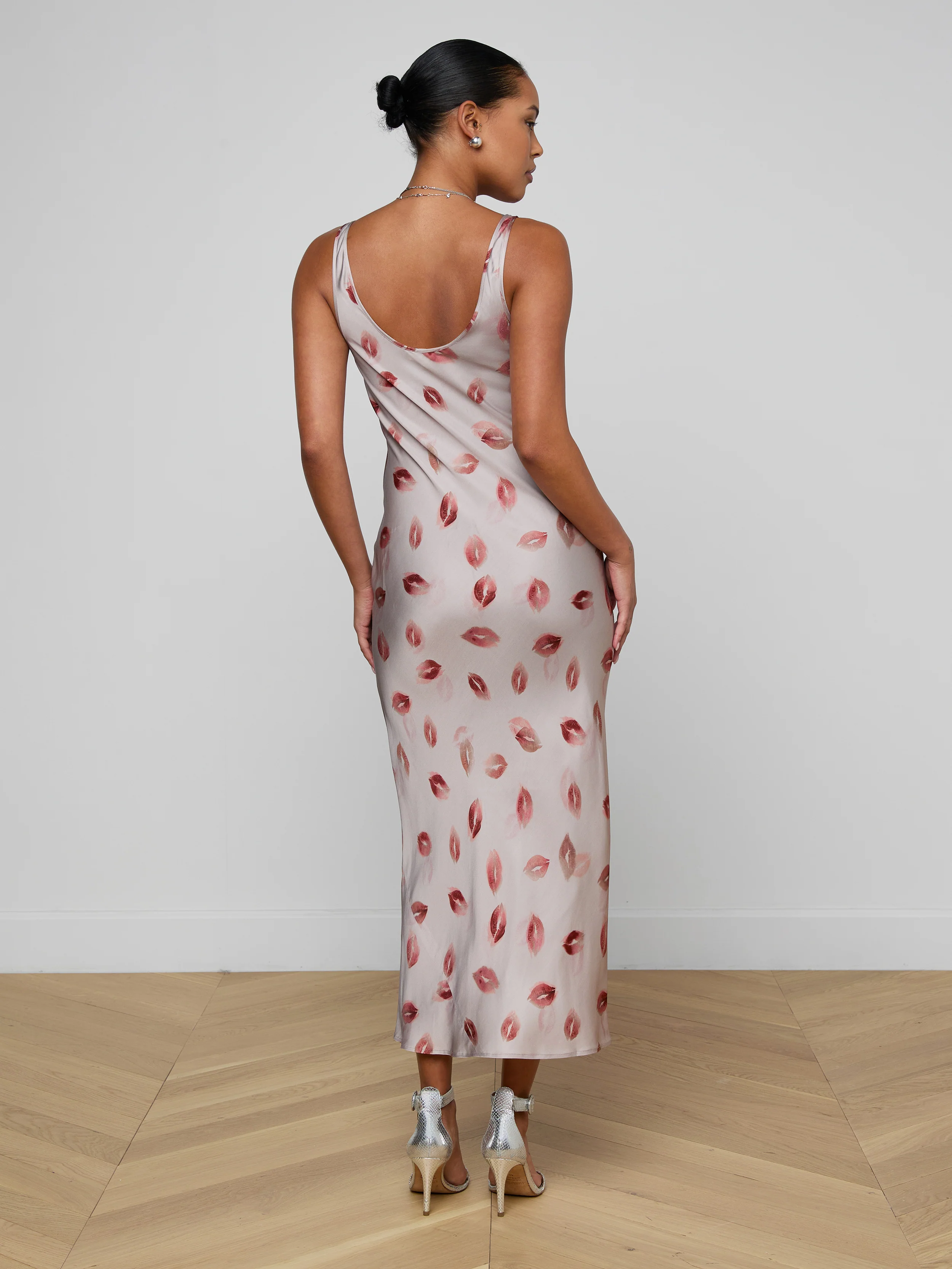 Akiya Satin Maxi Dress - Image 5