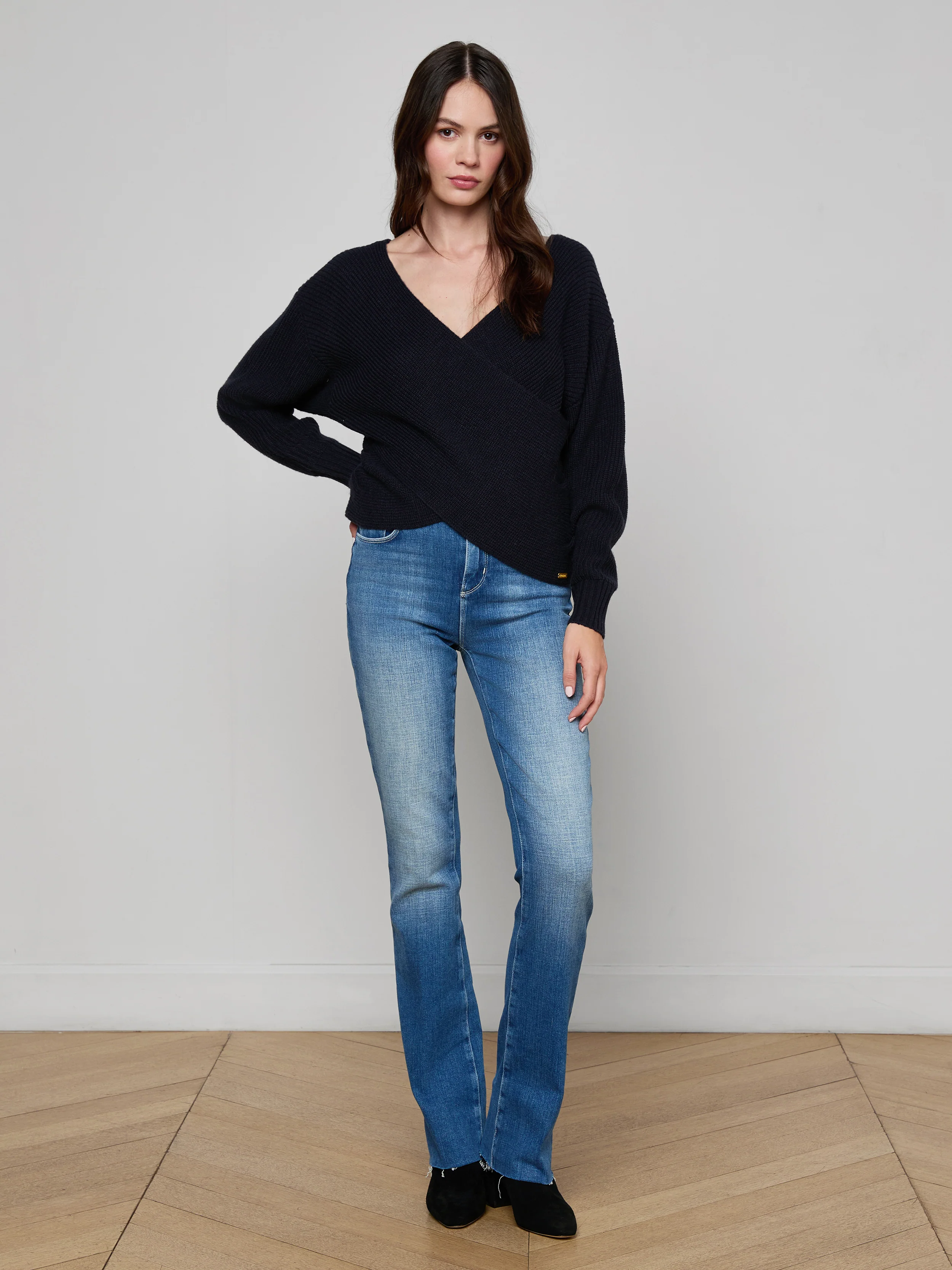 Antonella Crossover Sweater - Image 3