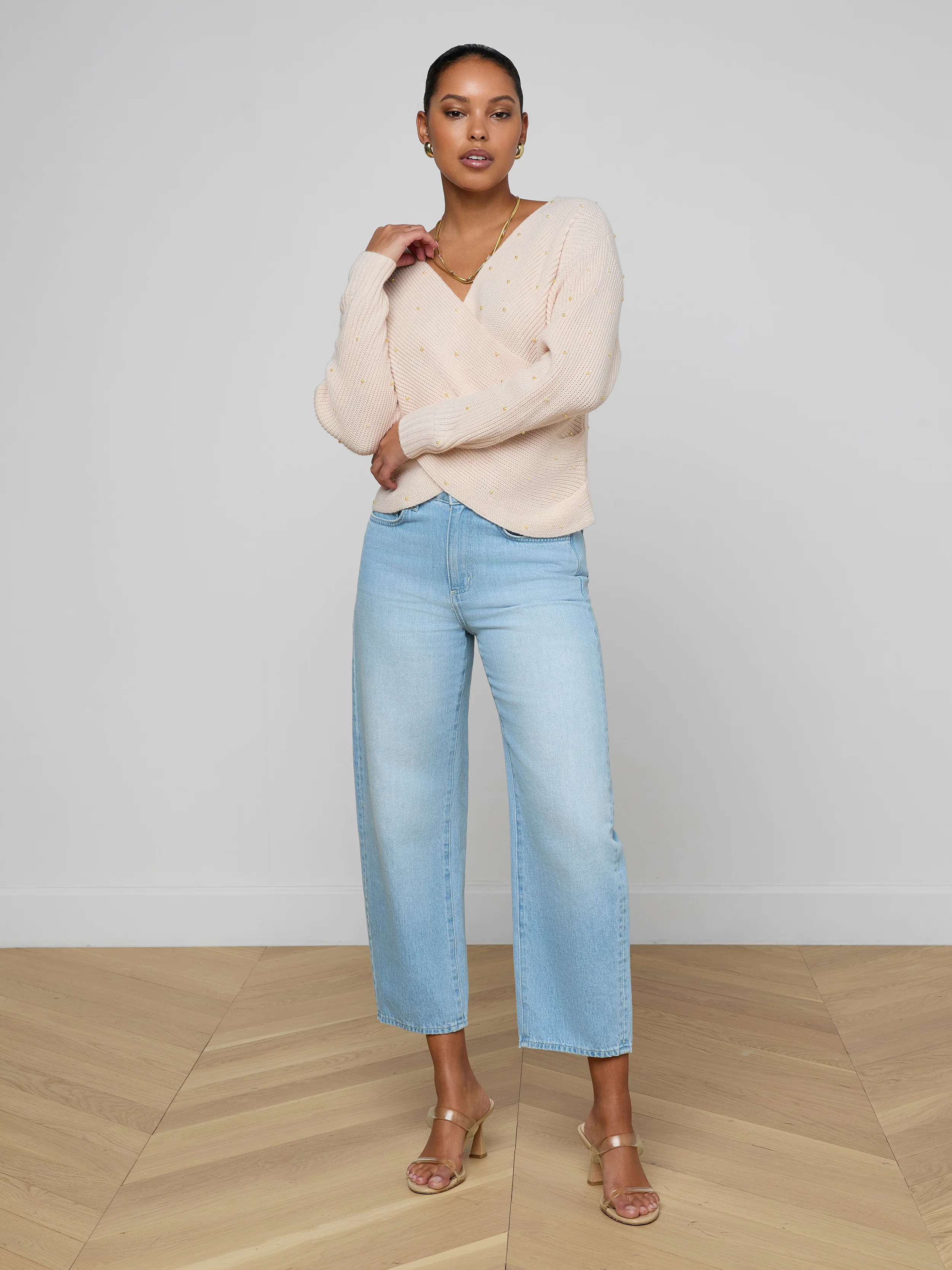 Antonella Crossover Sweater - Image 4
