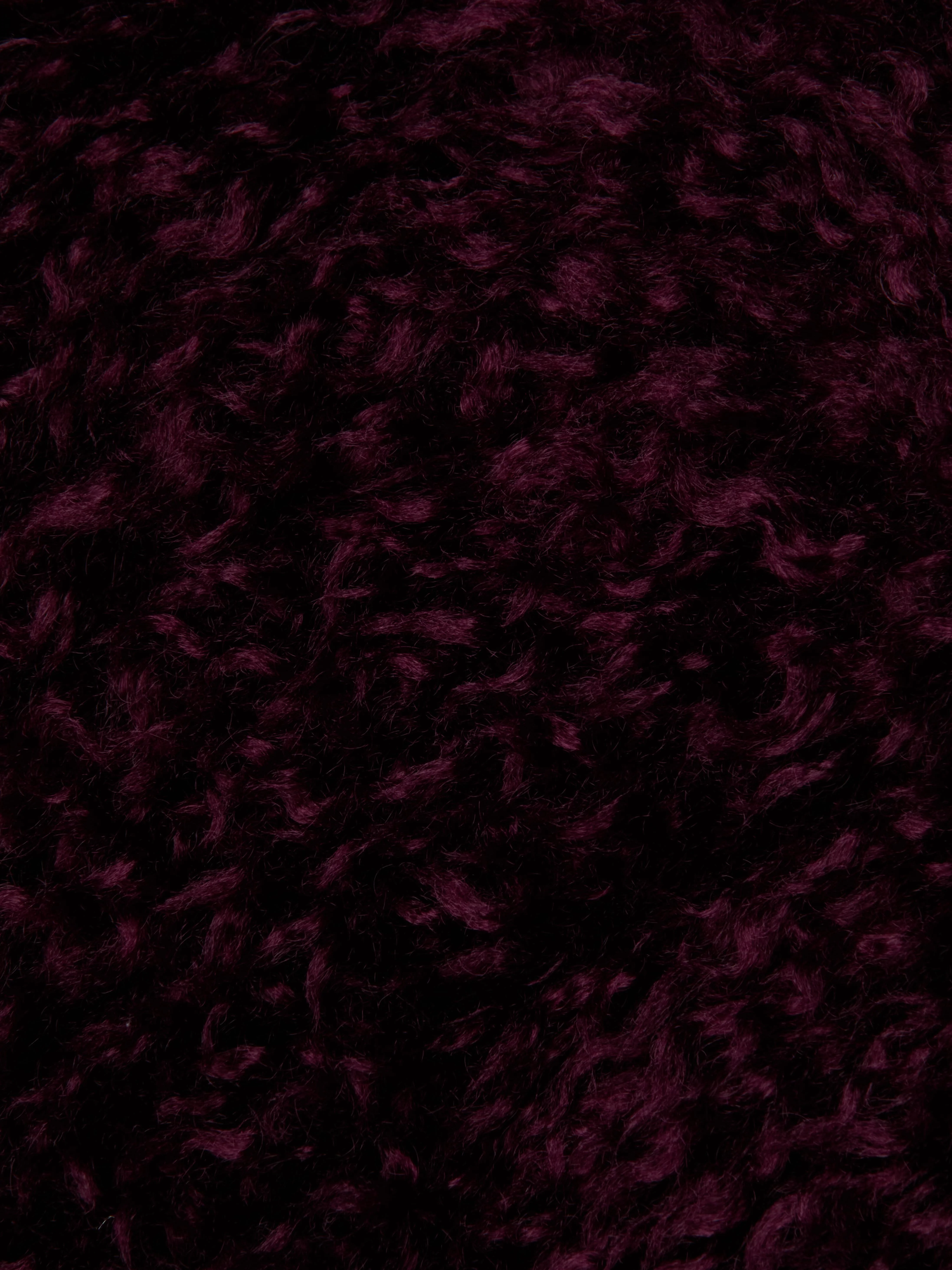 Aura Cropped Faux Fur Jacket - Image 5