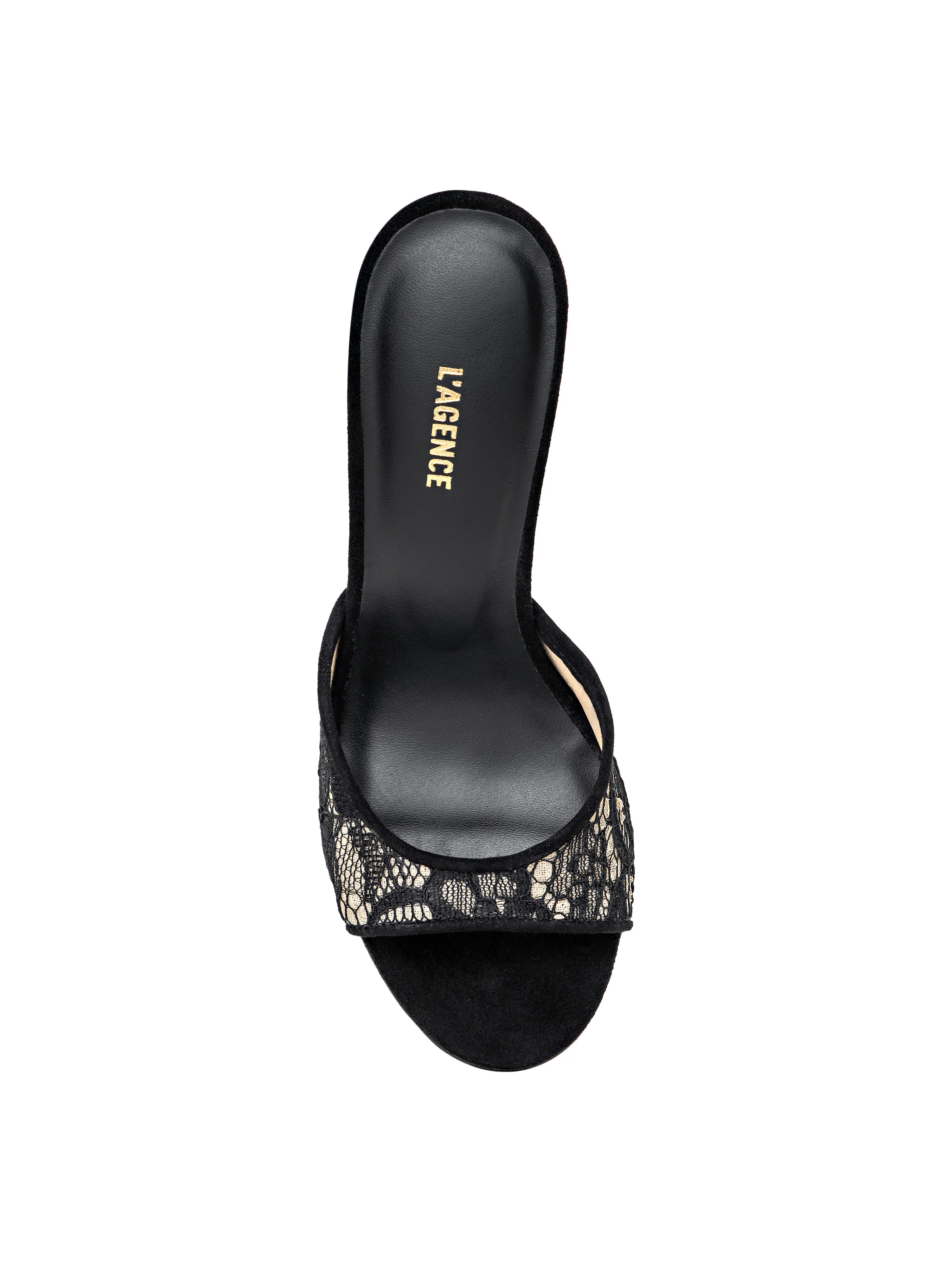Avery Lace Open-Toe Mule - Image 5