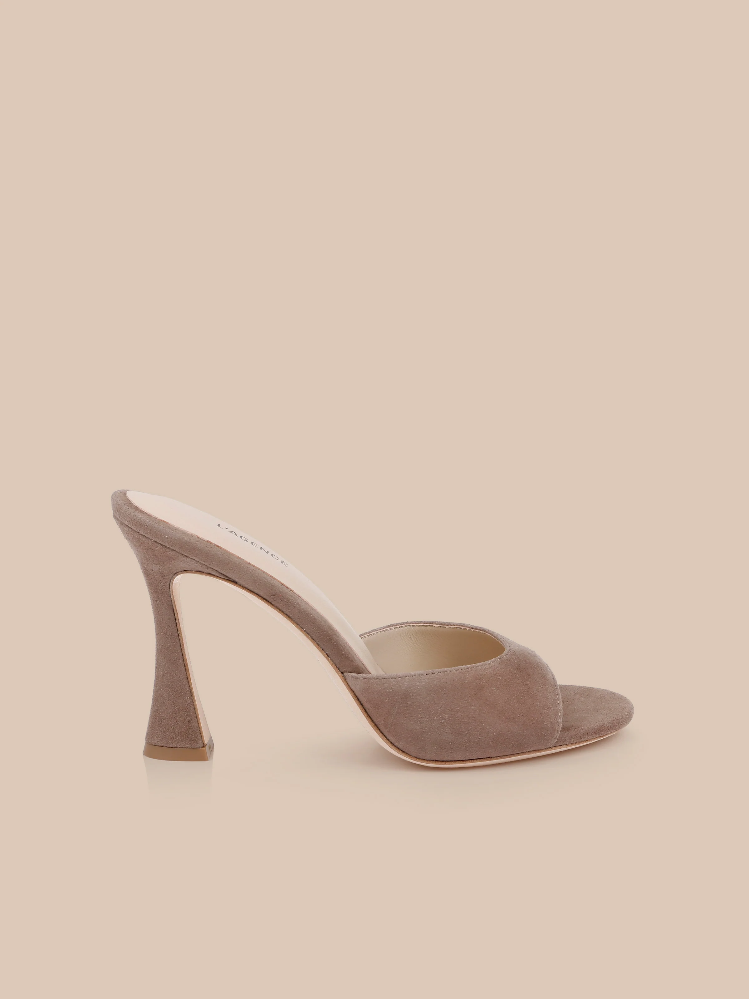 Avery Suede Open-Toe Mule - Image 6
