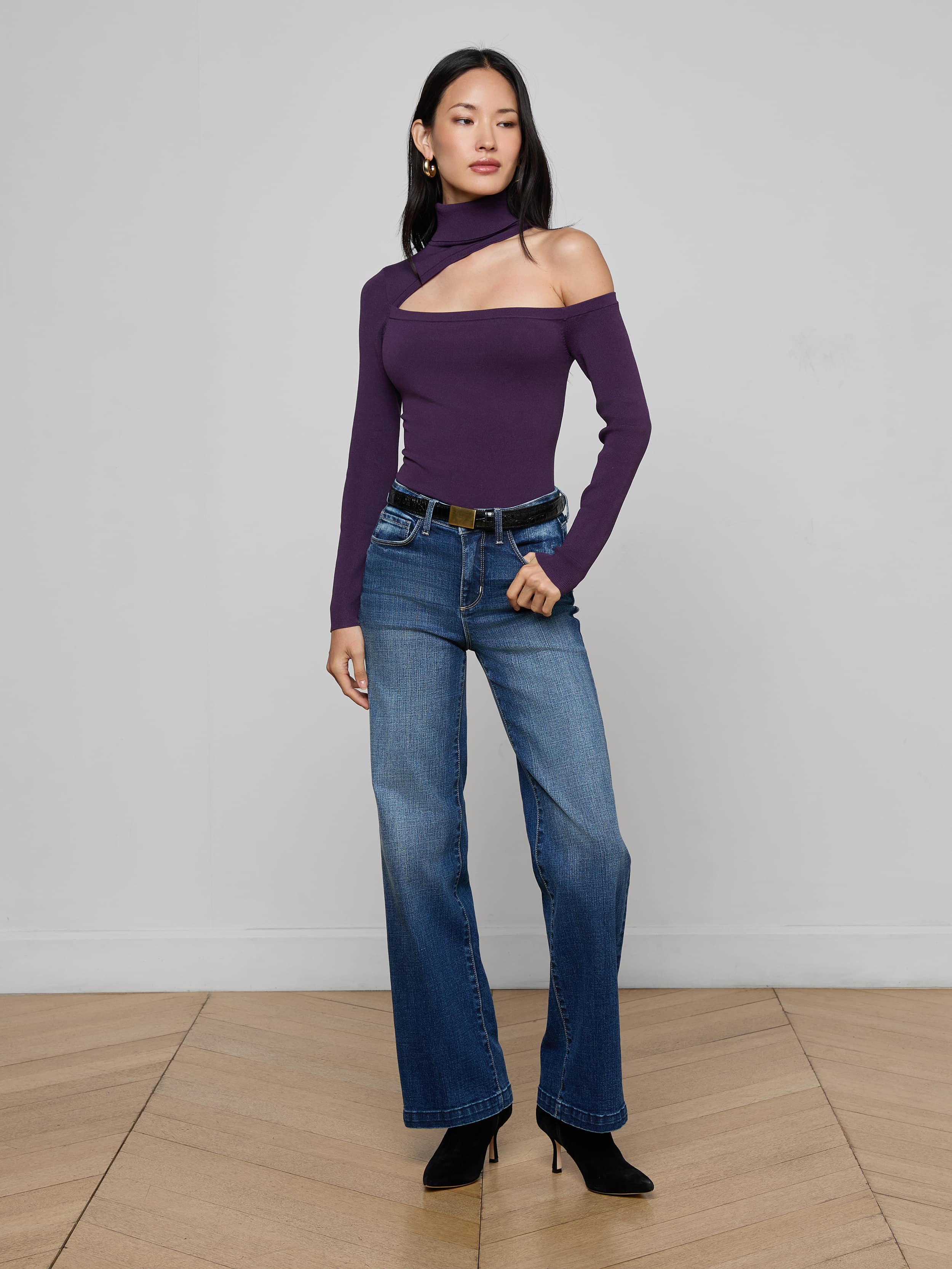 Azia Cutout Knit Top - Image 3