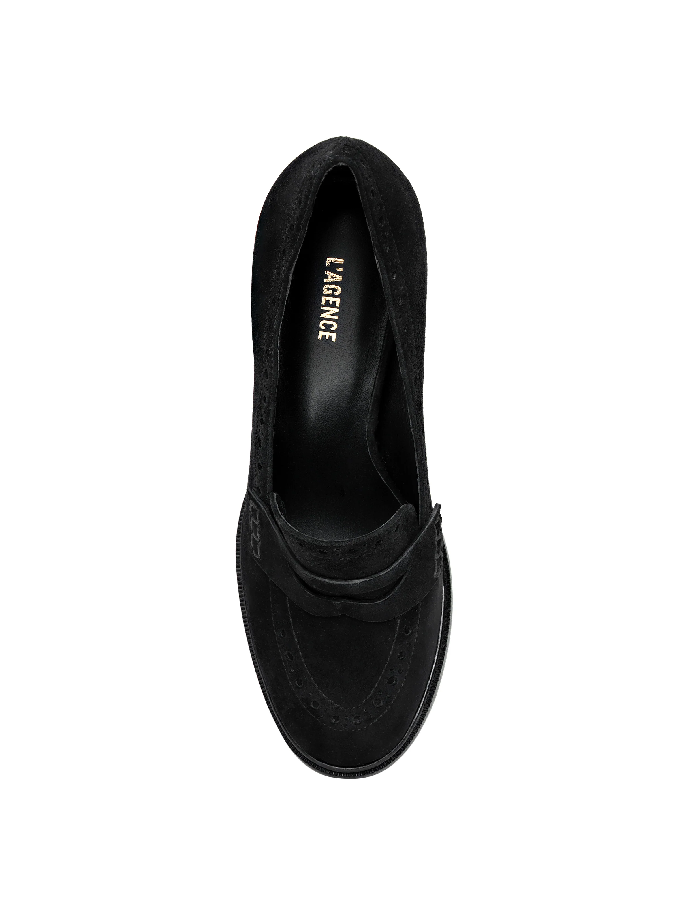 Bea Brogue Block-Heel Loafer - Image 5