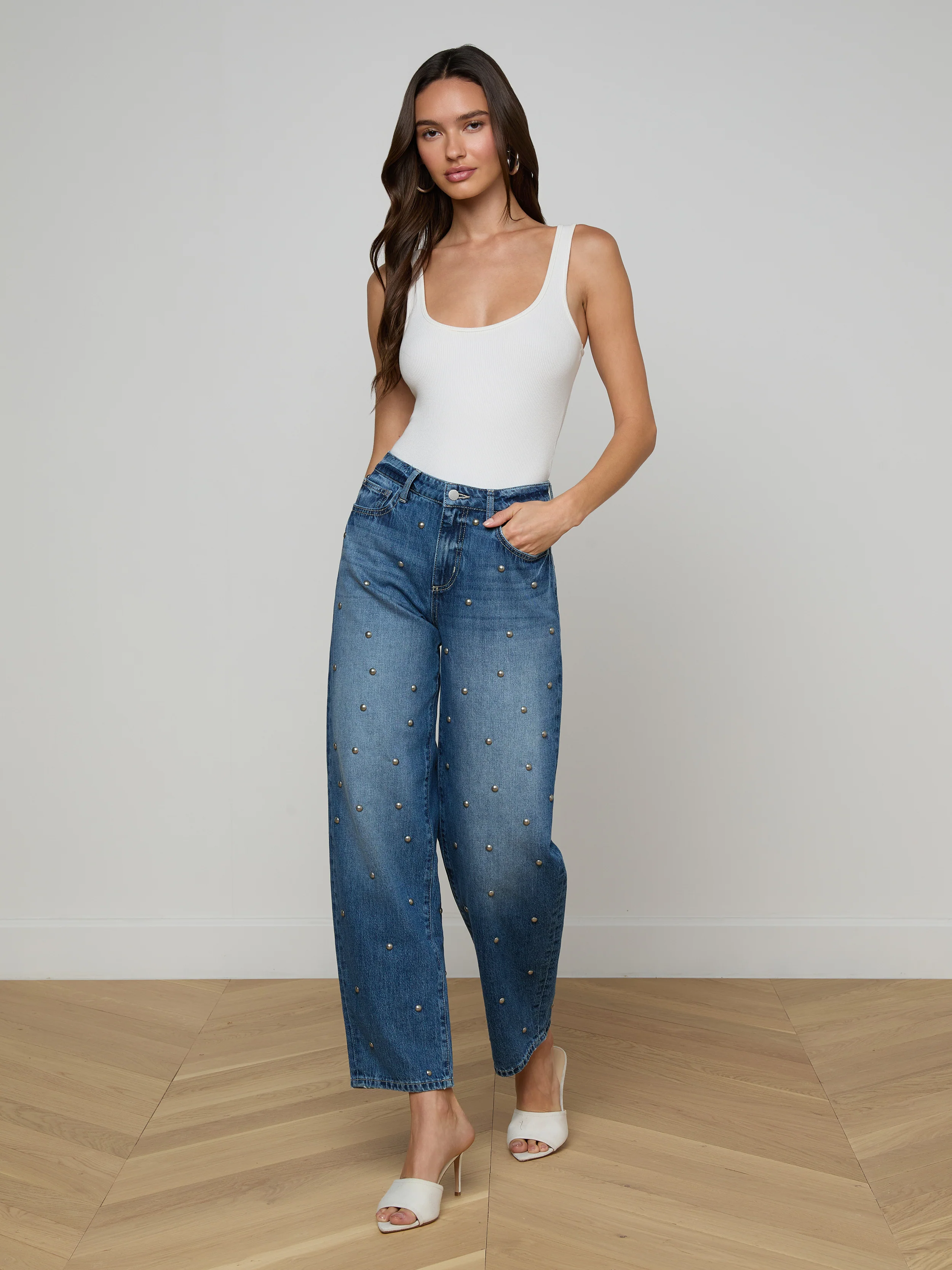 Bex Studded Rodeo Jean
