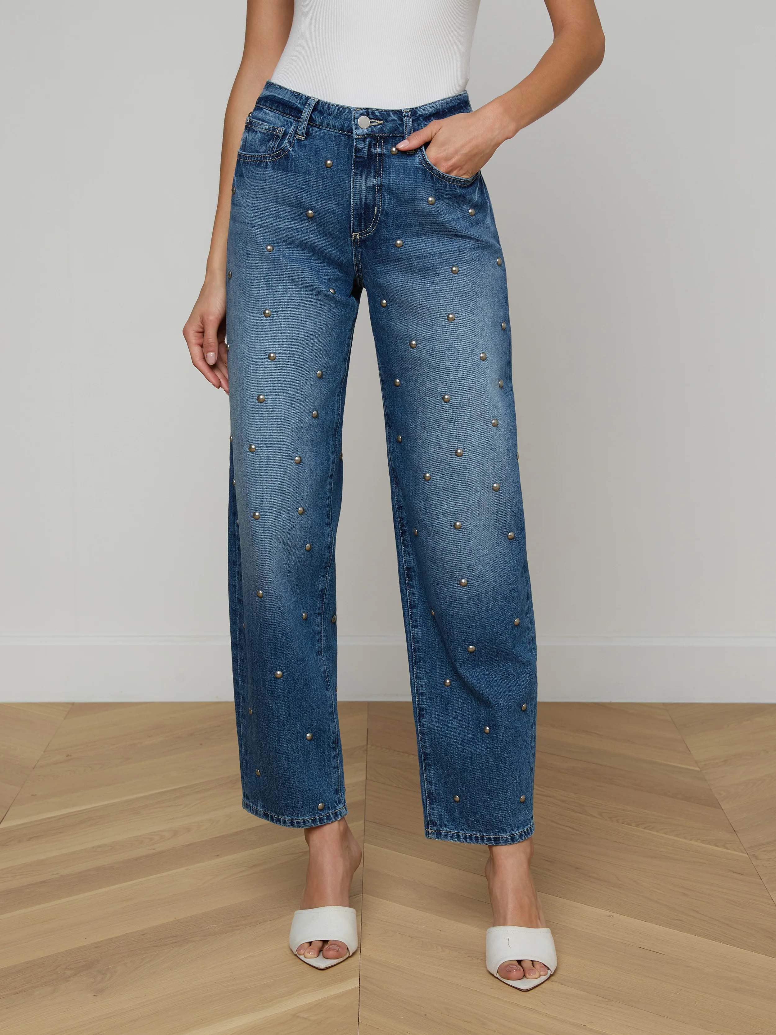 Bex Studded Rodeo Jean - Image 3