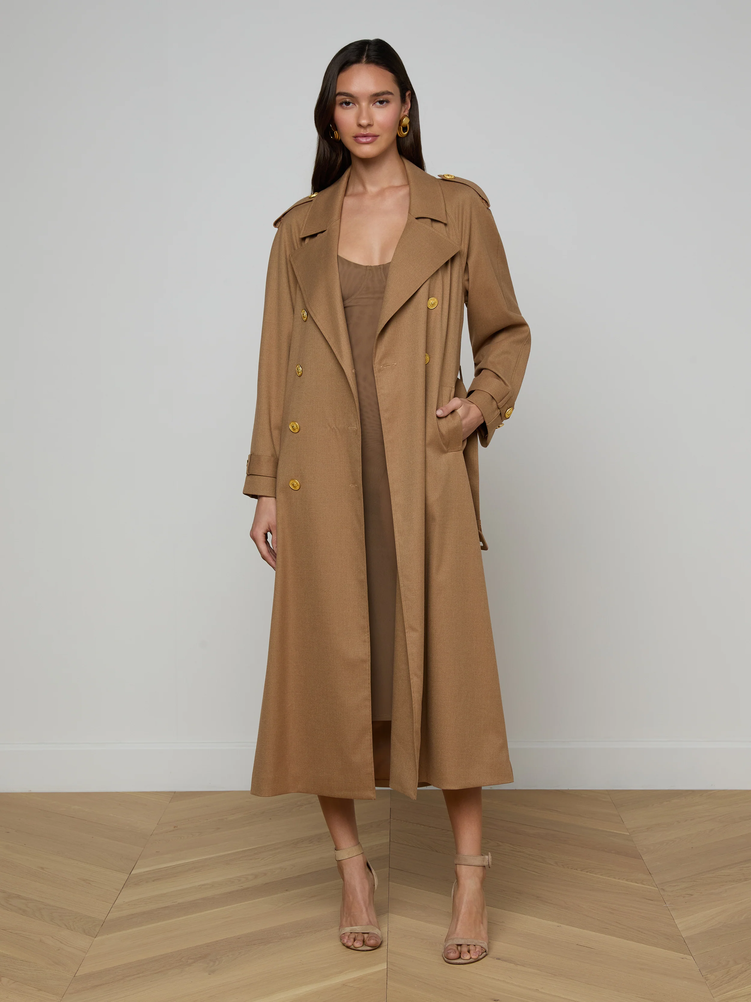 Brinley Oversized Trench Coat - Image 3