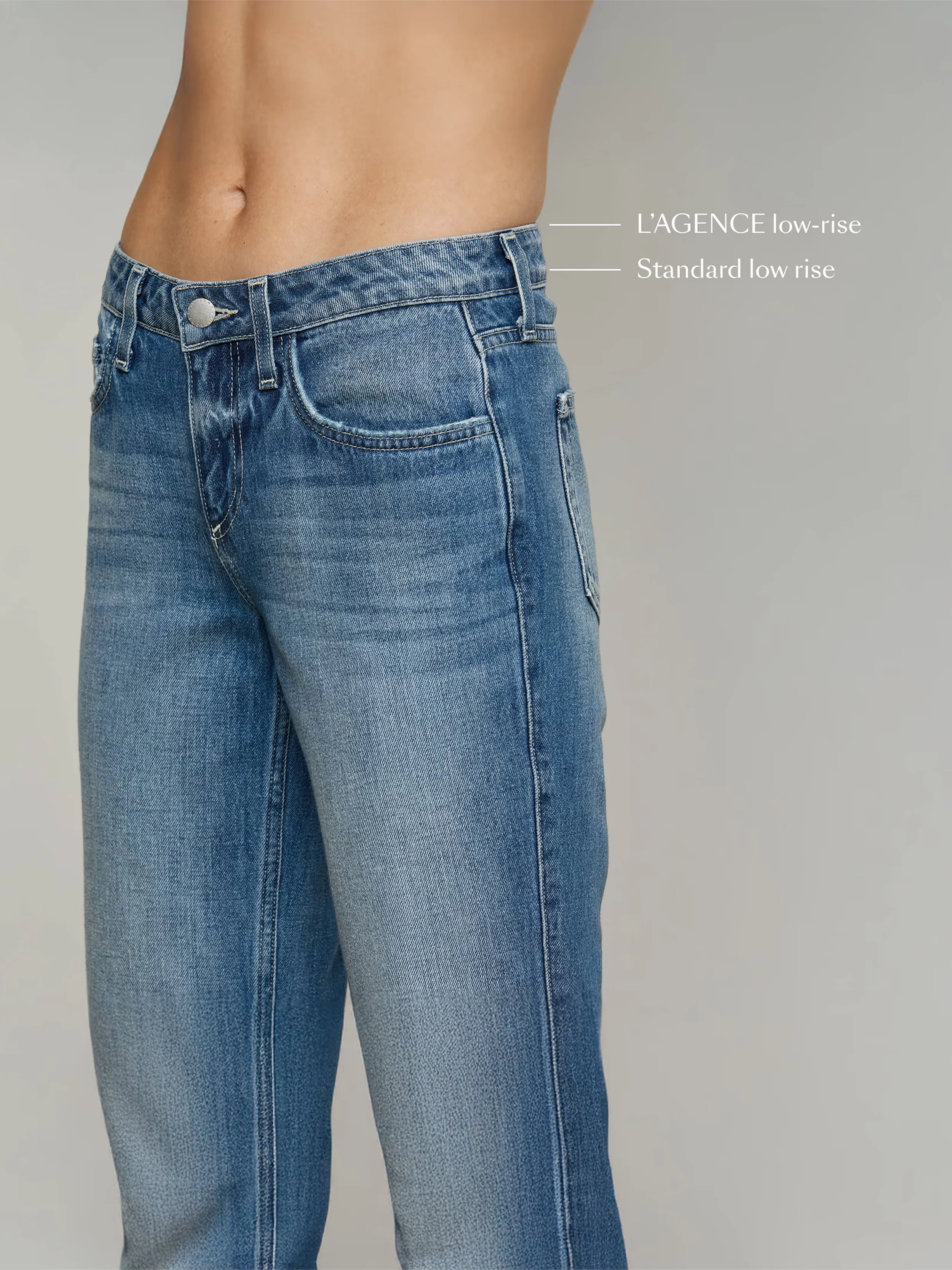 Cara Low-Rise Bootcut Jean - Image 6