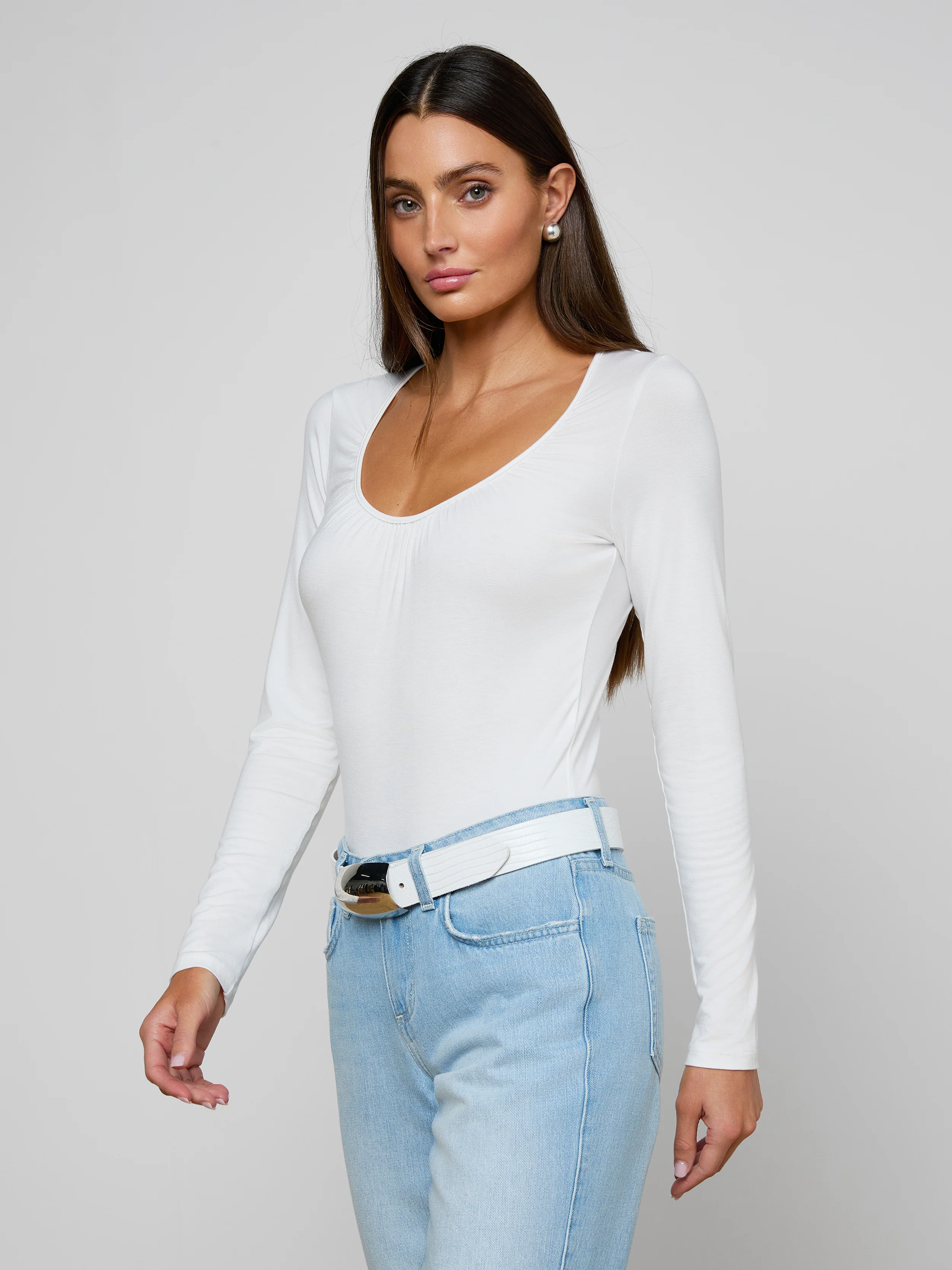 Cassandra Ruched Bodysuit - Image 2
