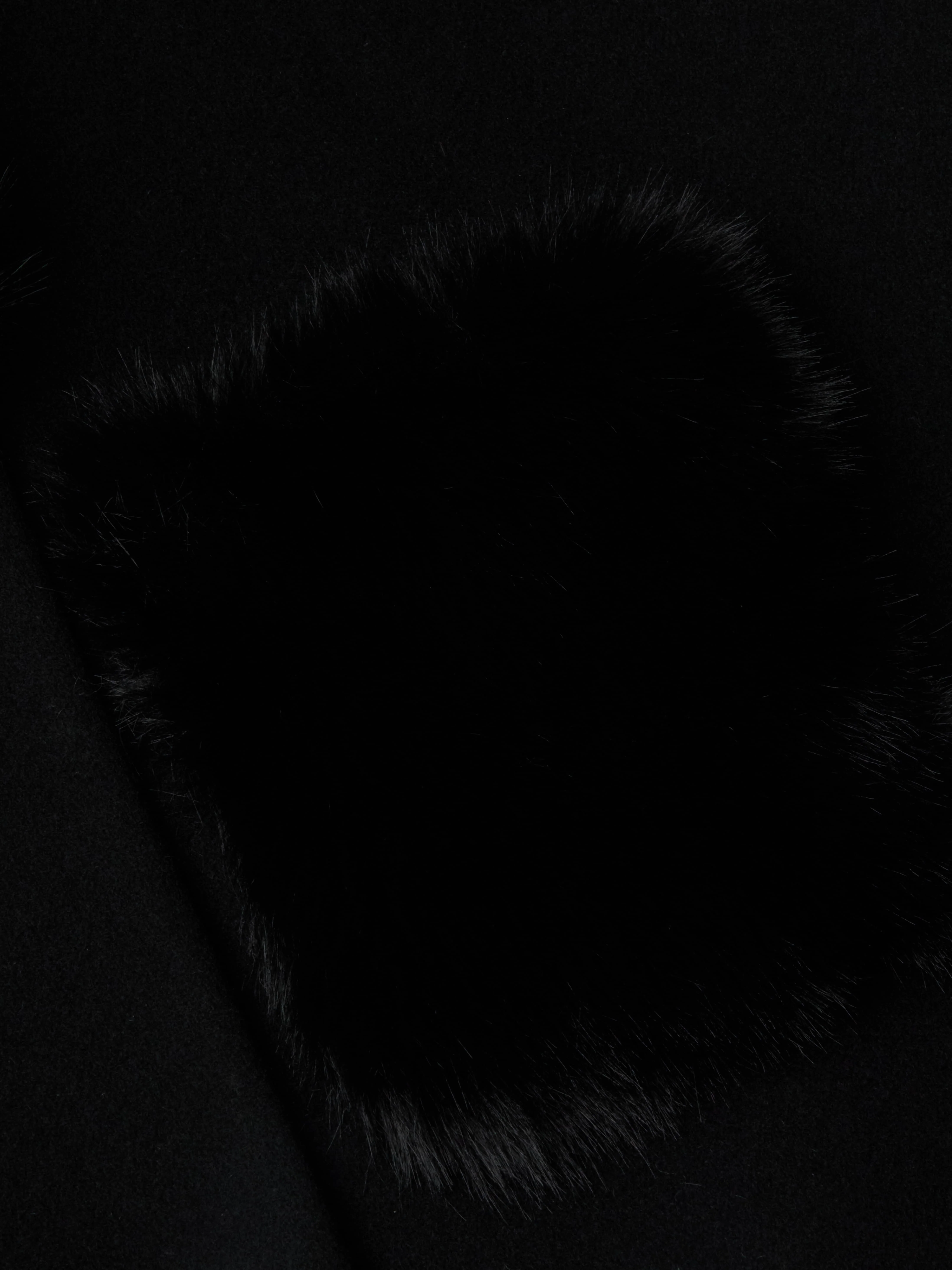 Chana Faux Fur Cape - Image 5