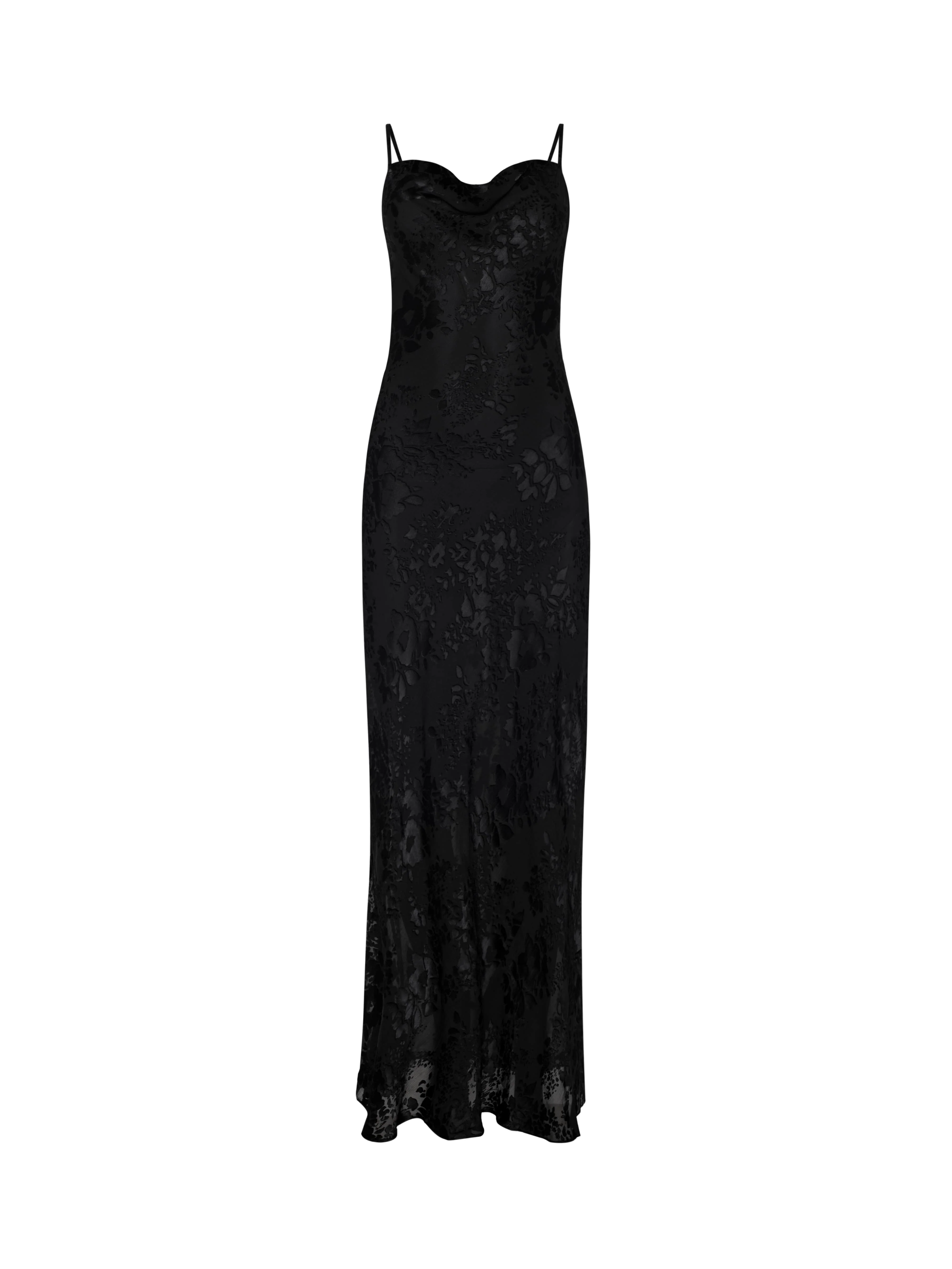 Christine Burnout Satin Dress - Image 5