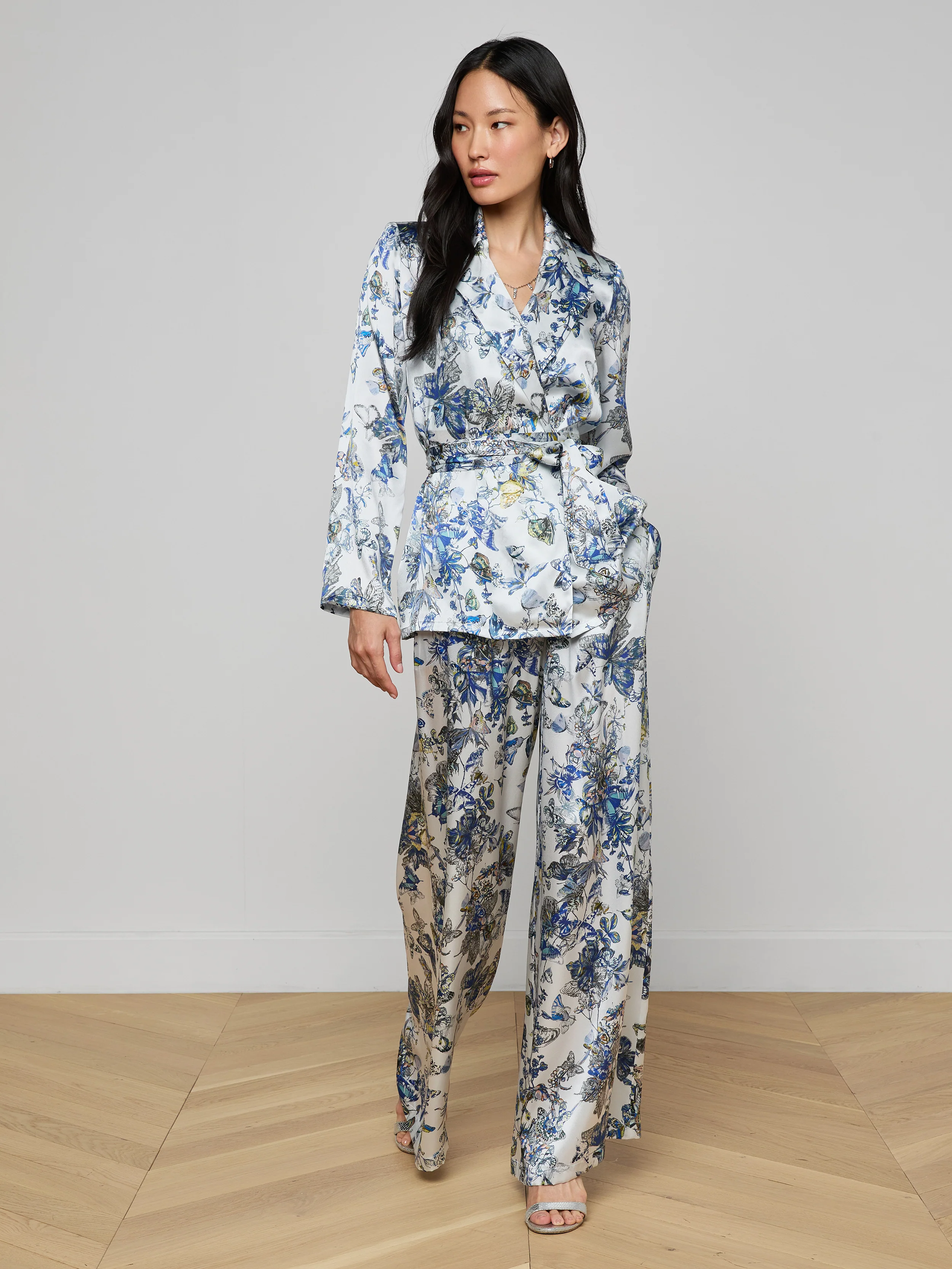 Ciara Silk Robe Top - Image 4