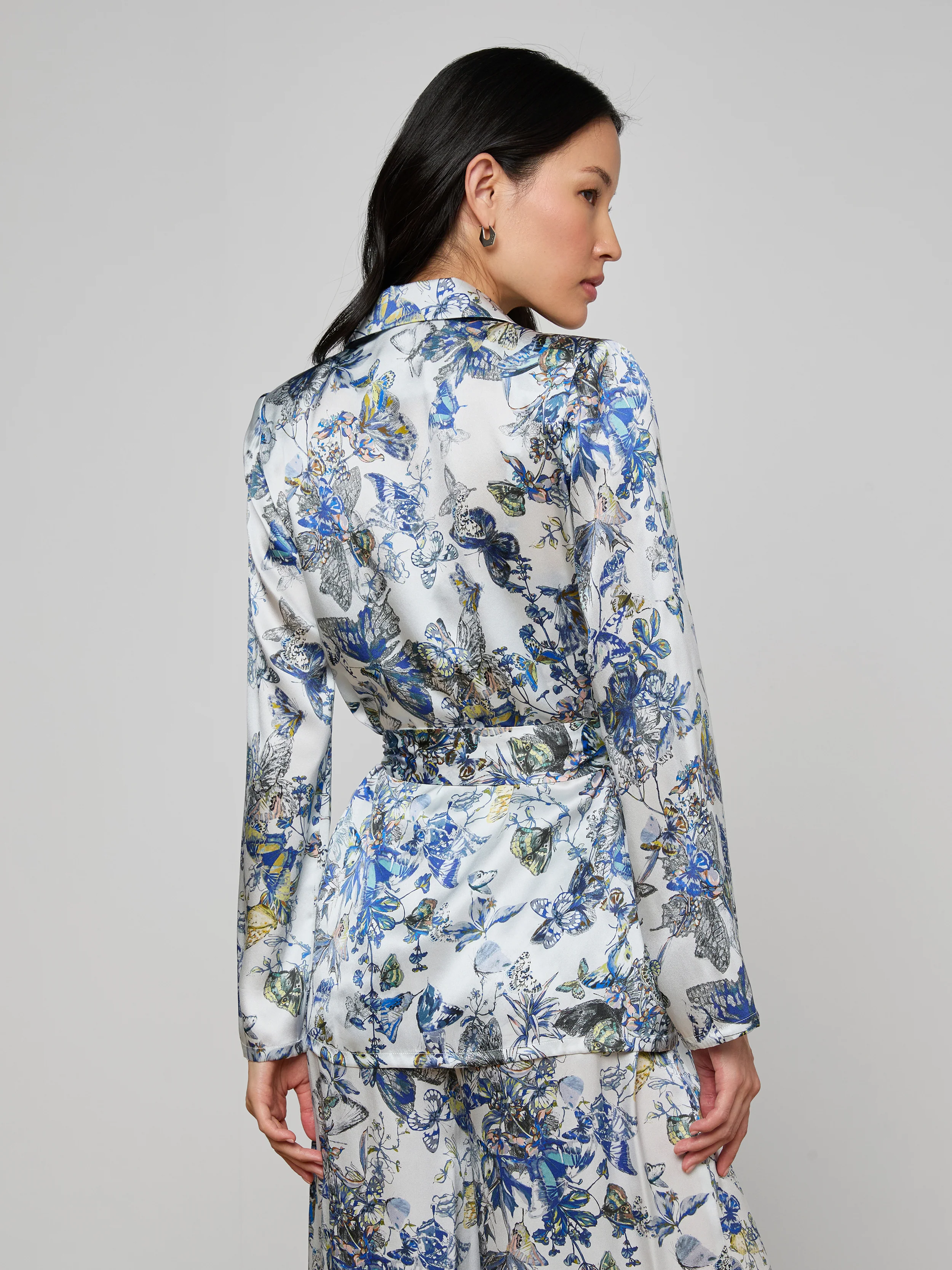 Ciara Silk Robe Top - Image 5