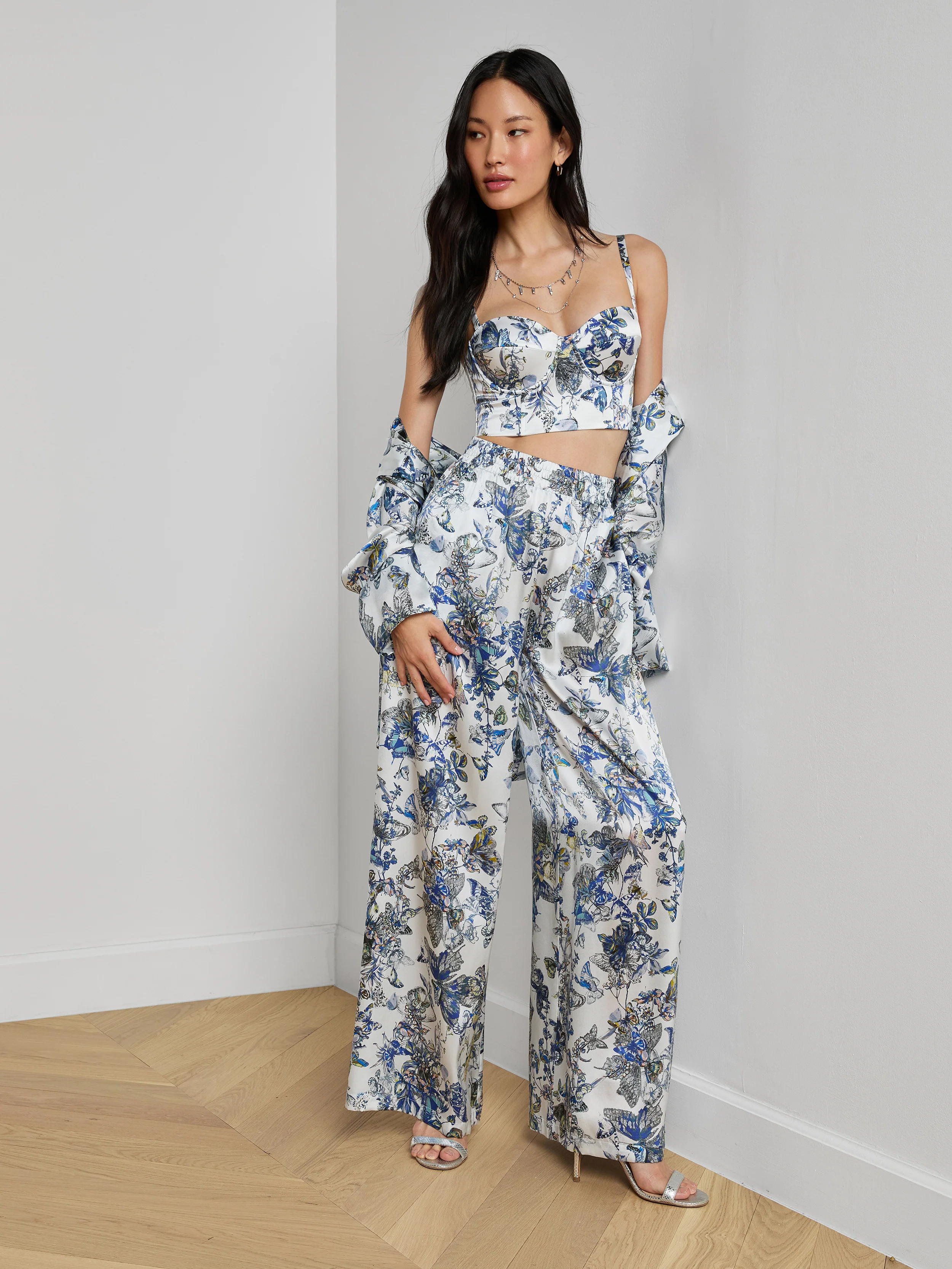 Ciara Silk Robe Top - Image 7