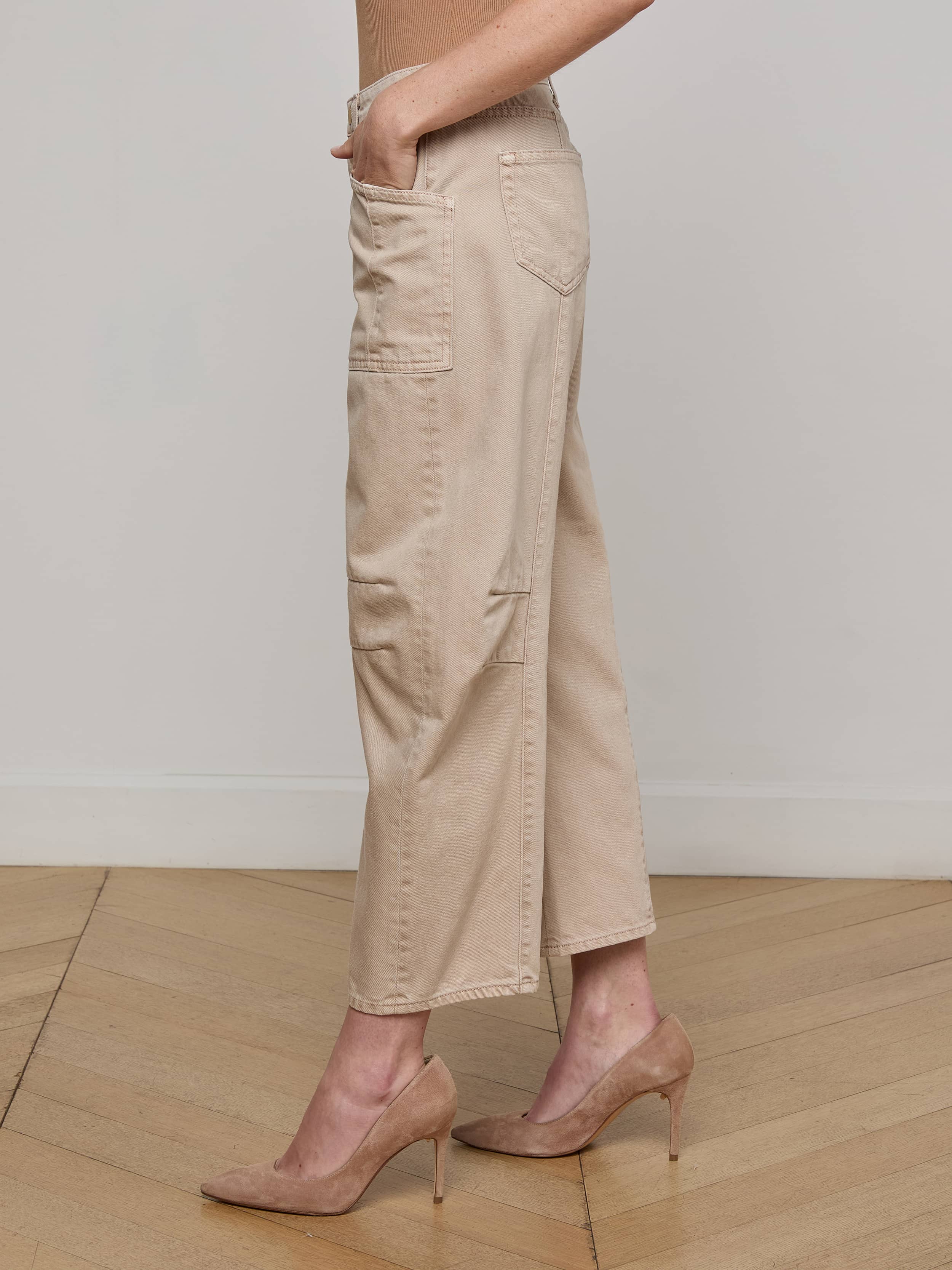 Cody Cropped Barrel-Leg Jean - Image 3