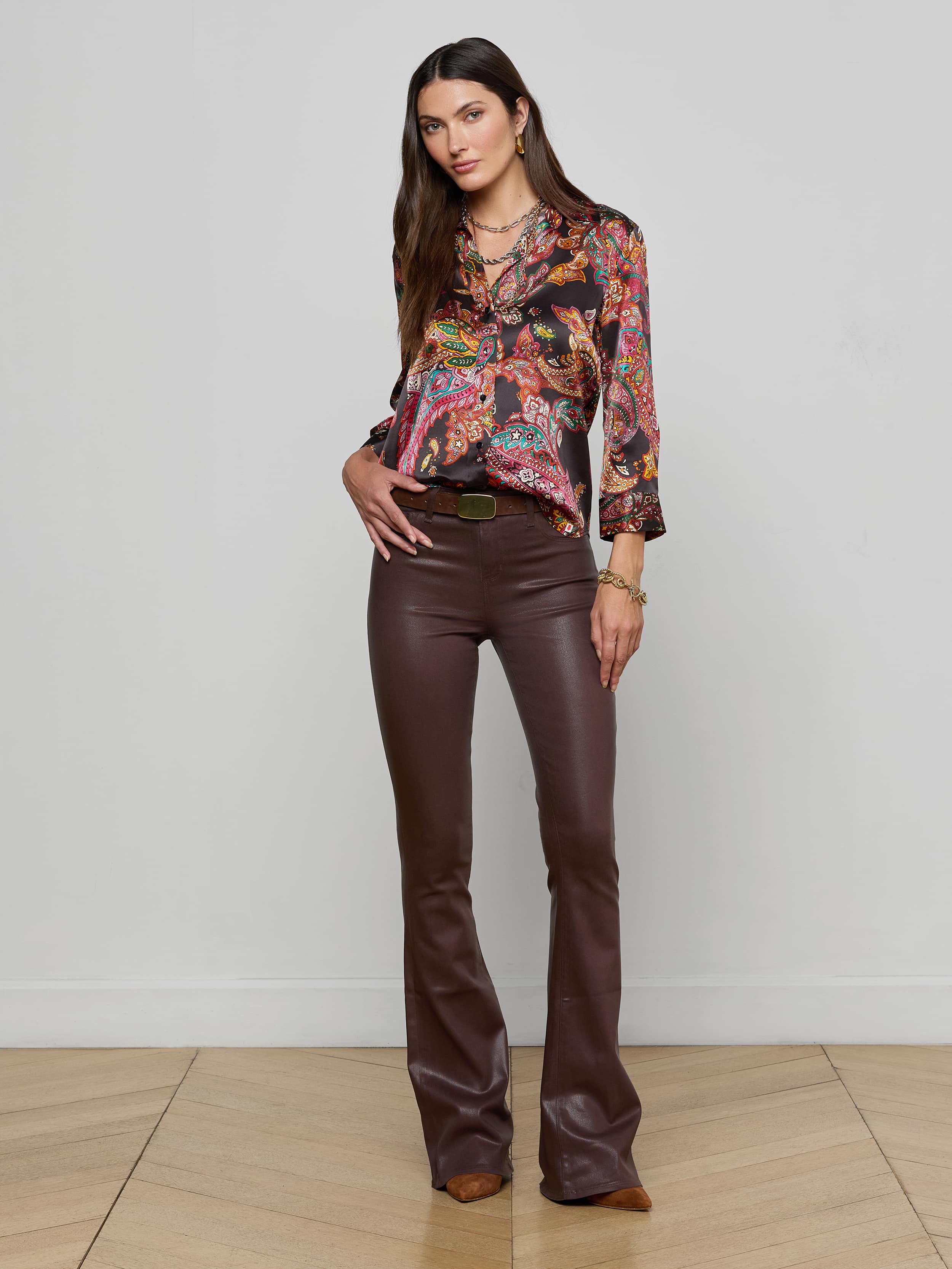 Dani Silk Blouse - Image 3