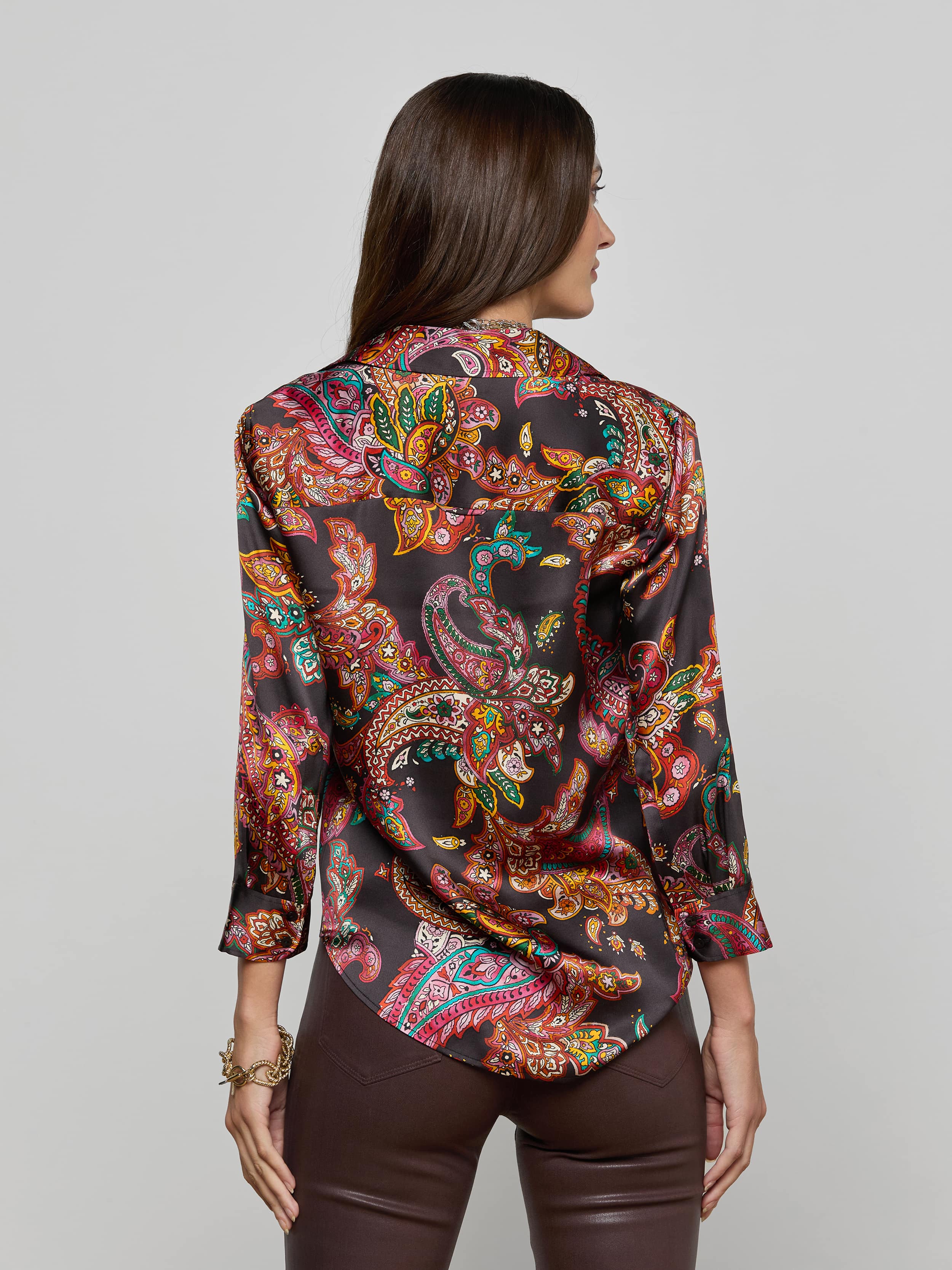 Dani Silk Blouse - Image 4