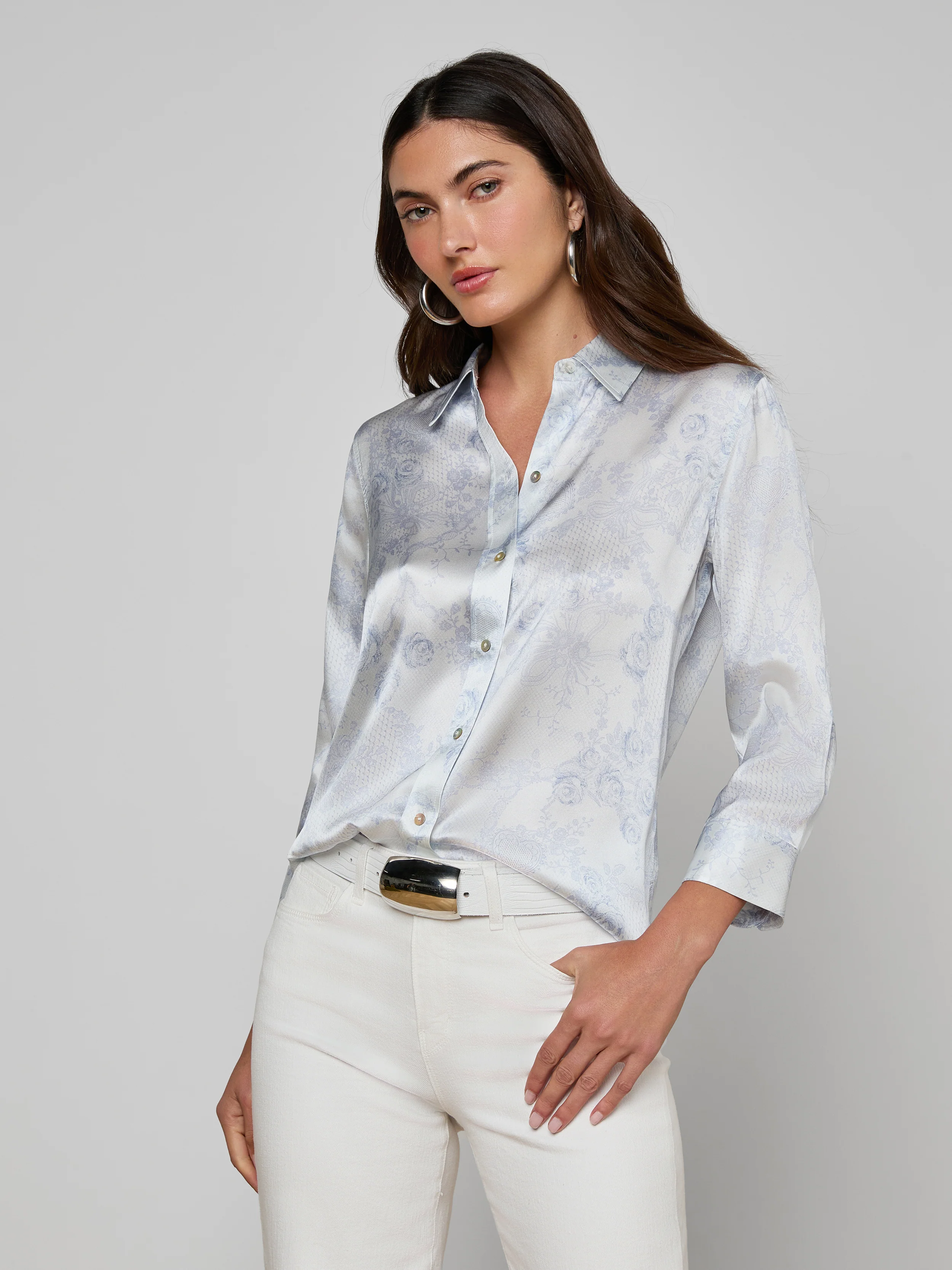 Dani Silk Blouse - Image 3