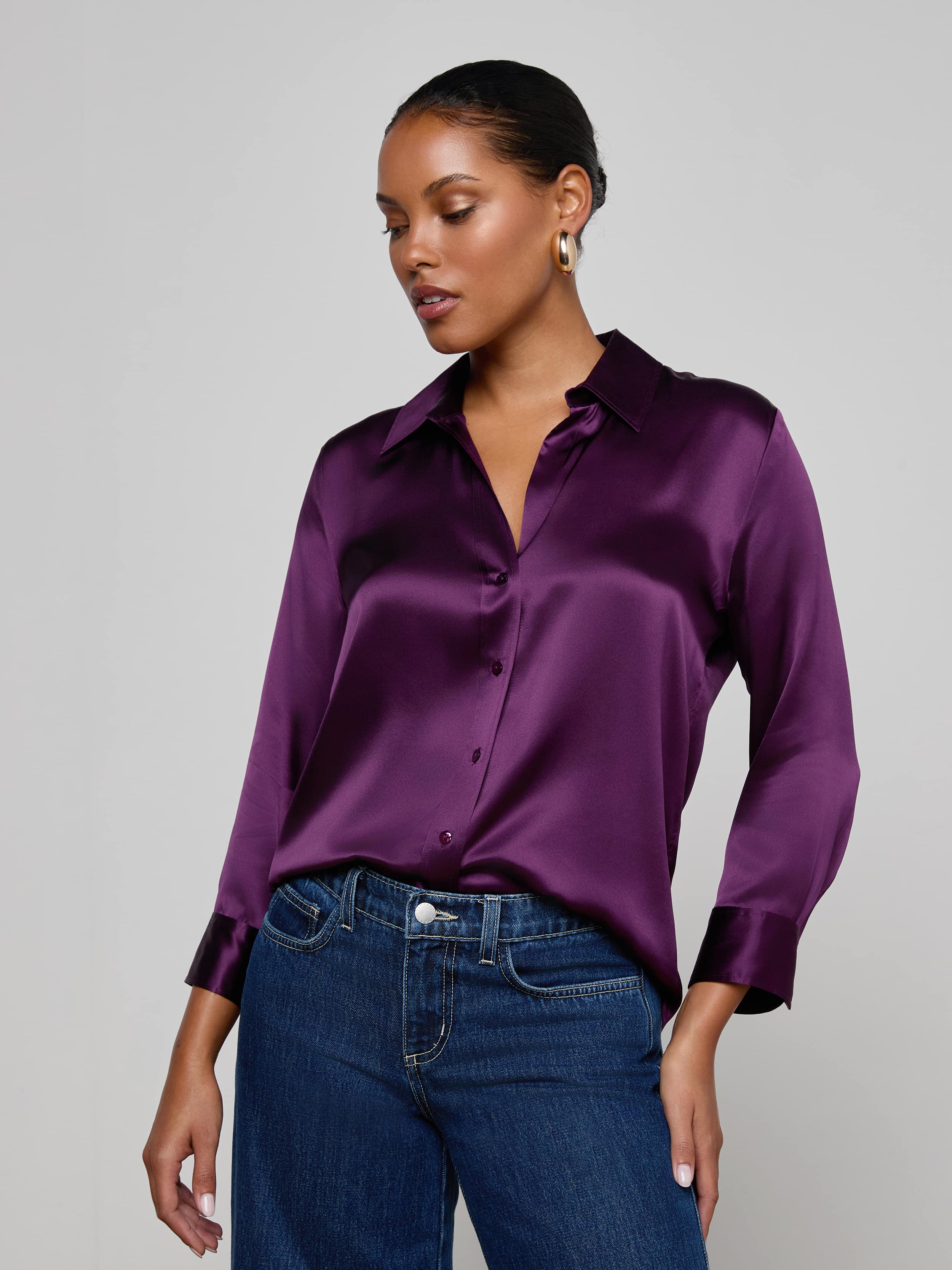 Dani Silk Blouse - Image 3