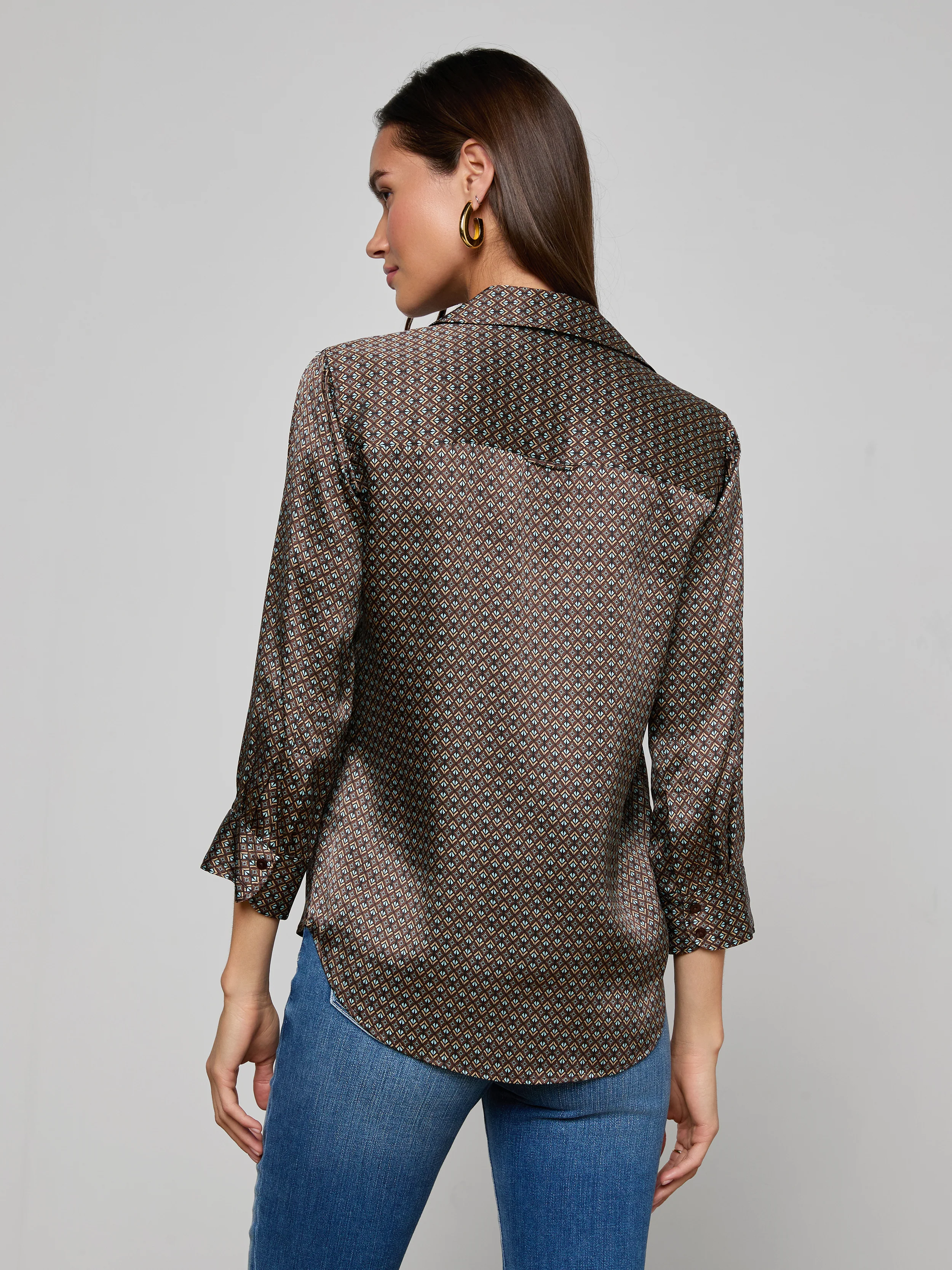 Dani Silk Blouse - Image 5