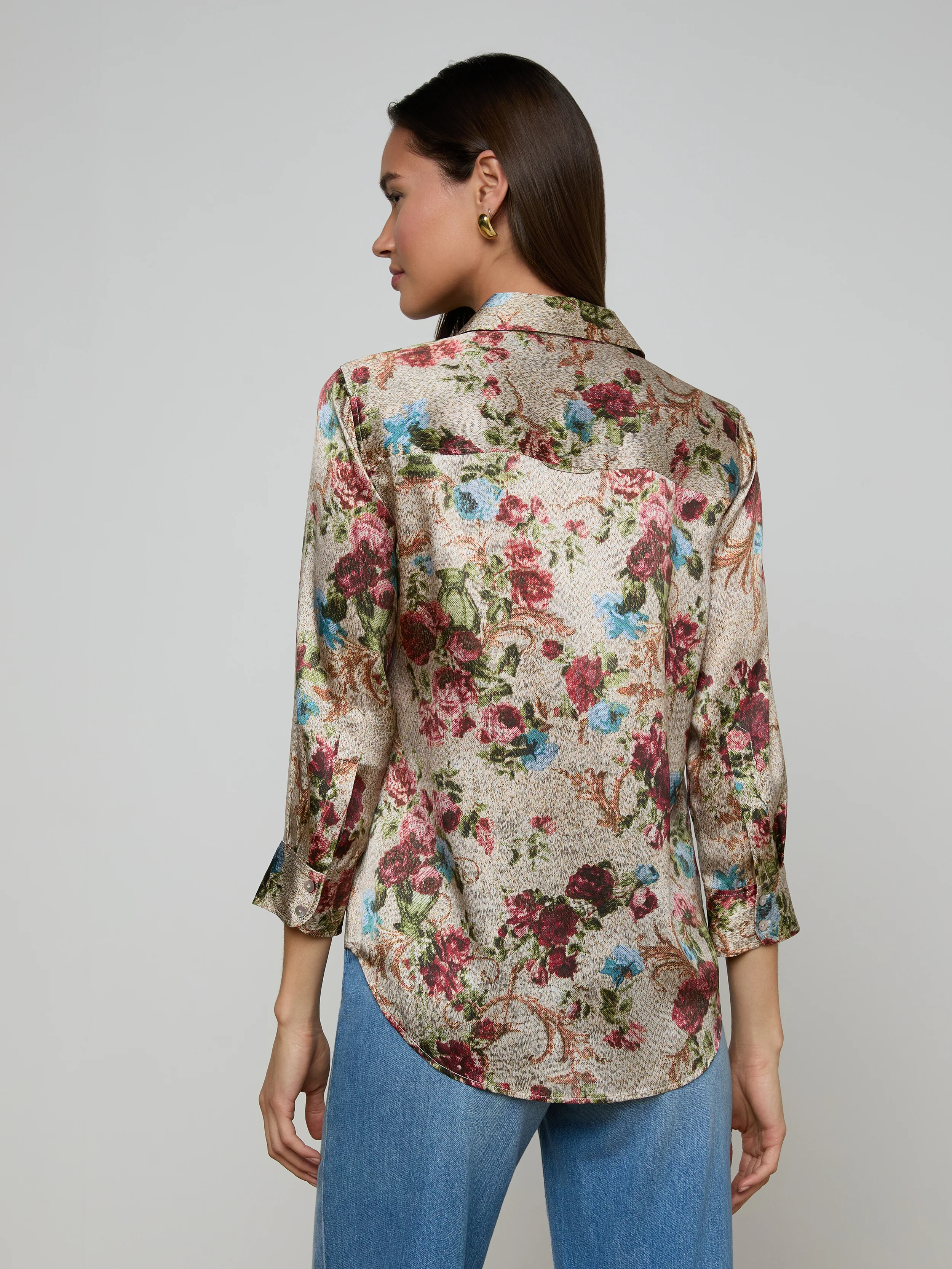 Dani Silk Blouse - Image 4