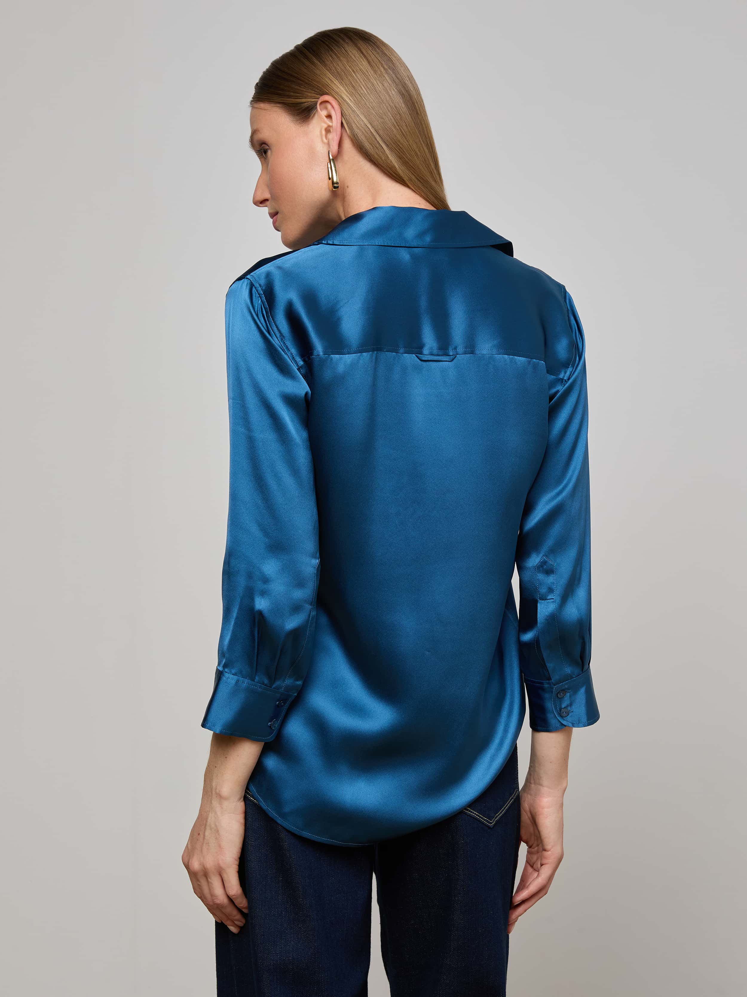 Dani Silk Blouse - Image 4