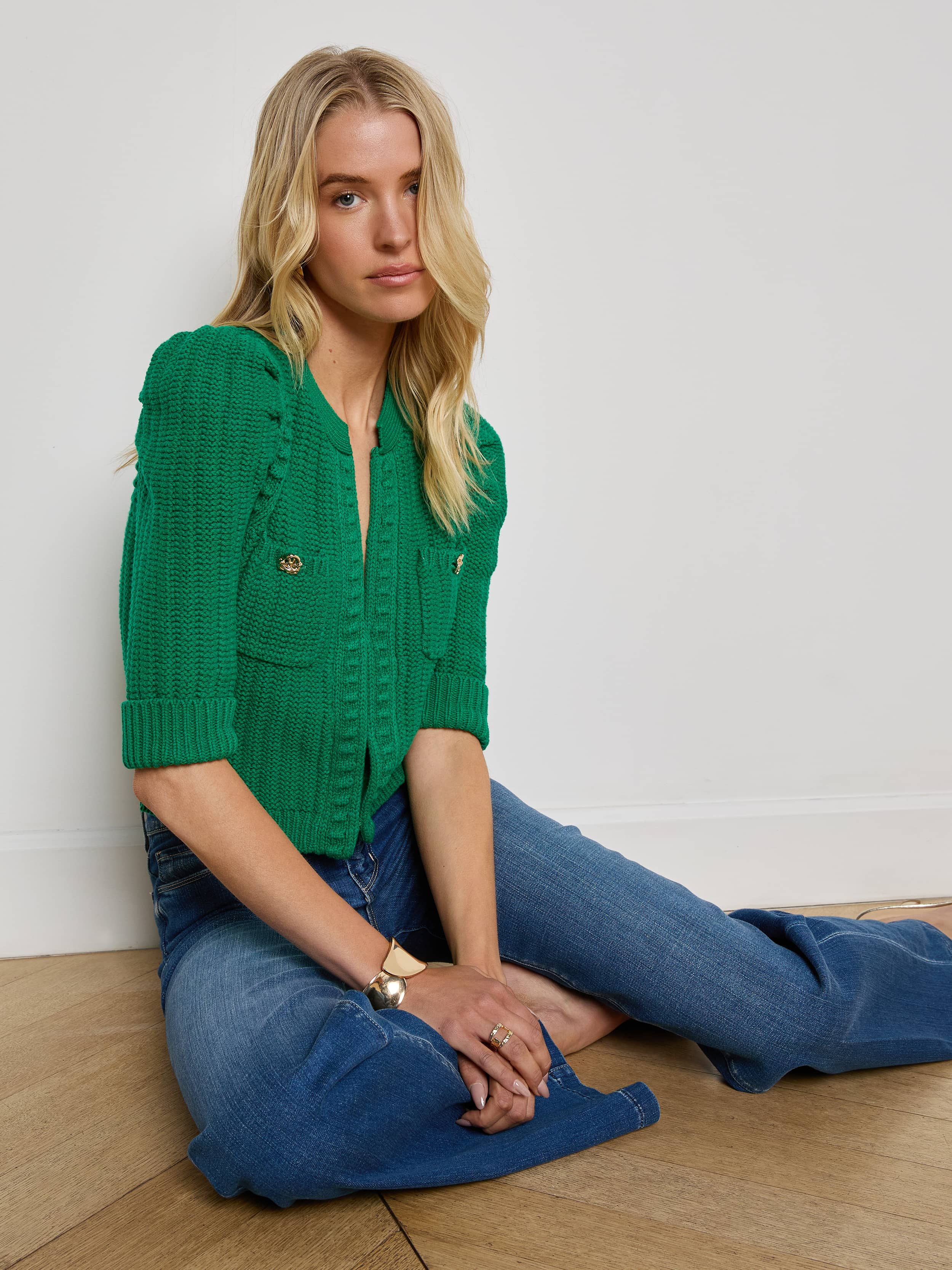 Delilah Cropped Cardigan - Image 6