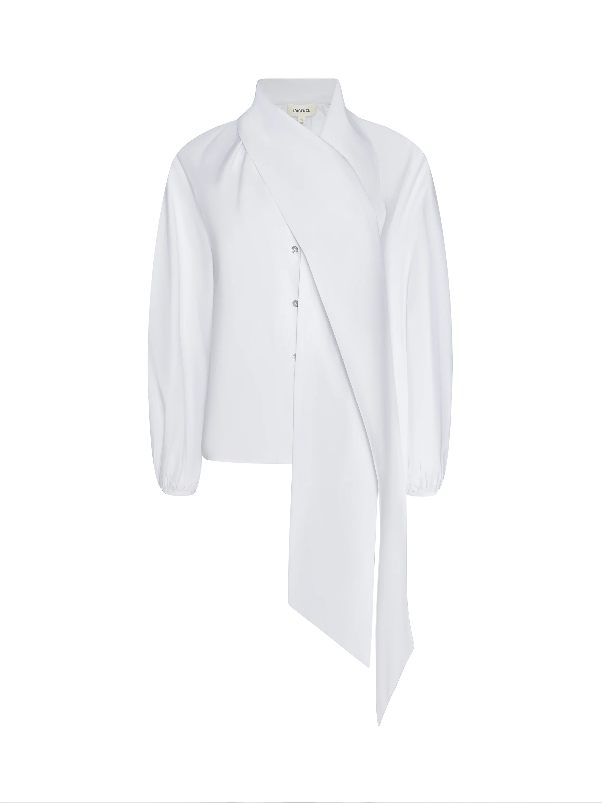 Deon Tie-Neck Blouse - Image 9