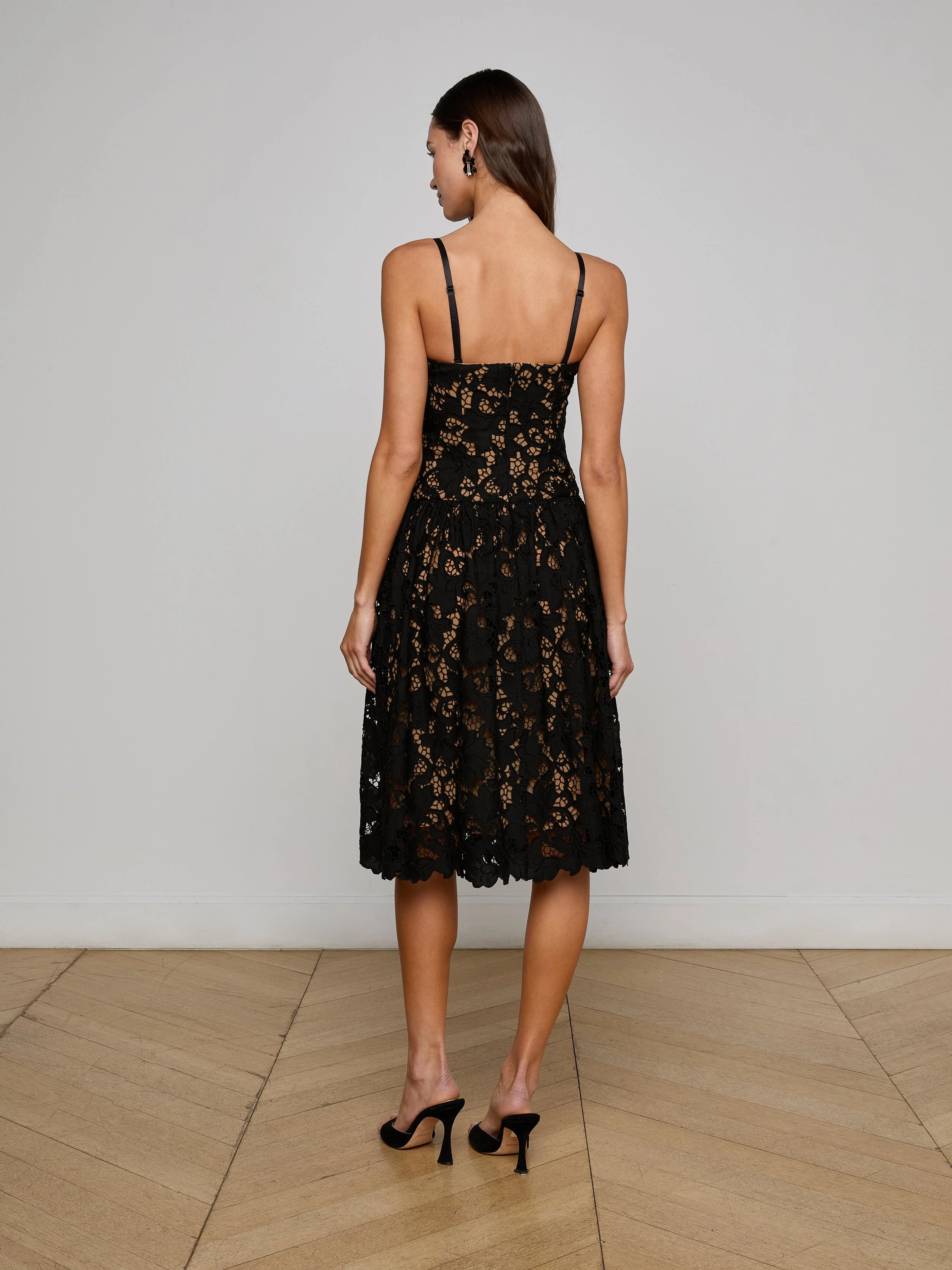 Flyn Lace Midi Dress - Image 4