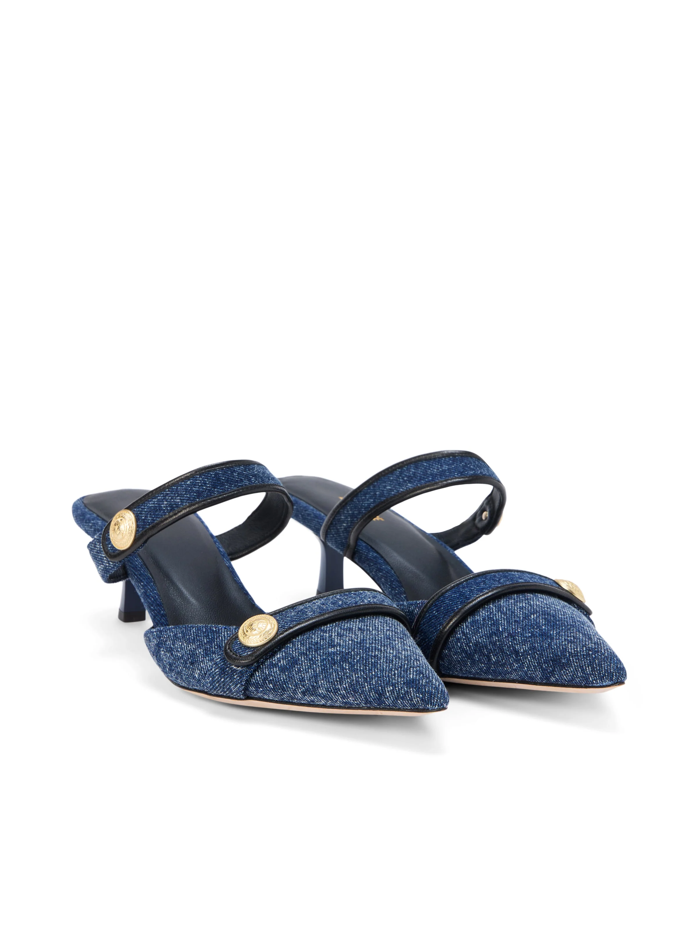 Gilliane Denim Mule - Image 2