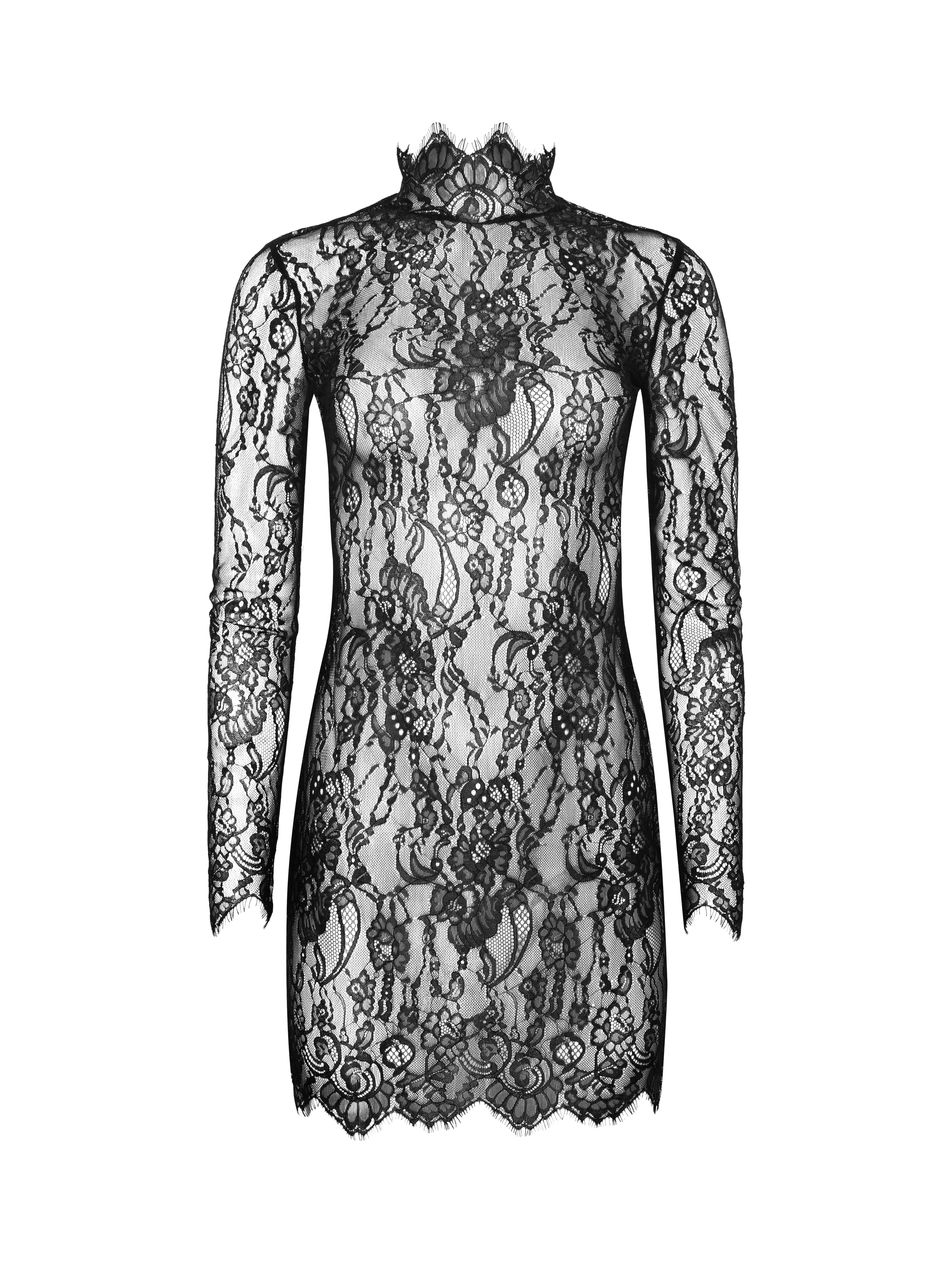 Henrietta Lace Mini Dress - Image 6