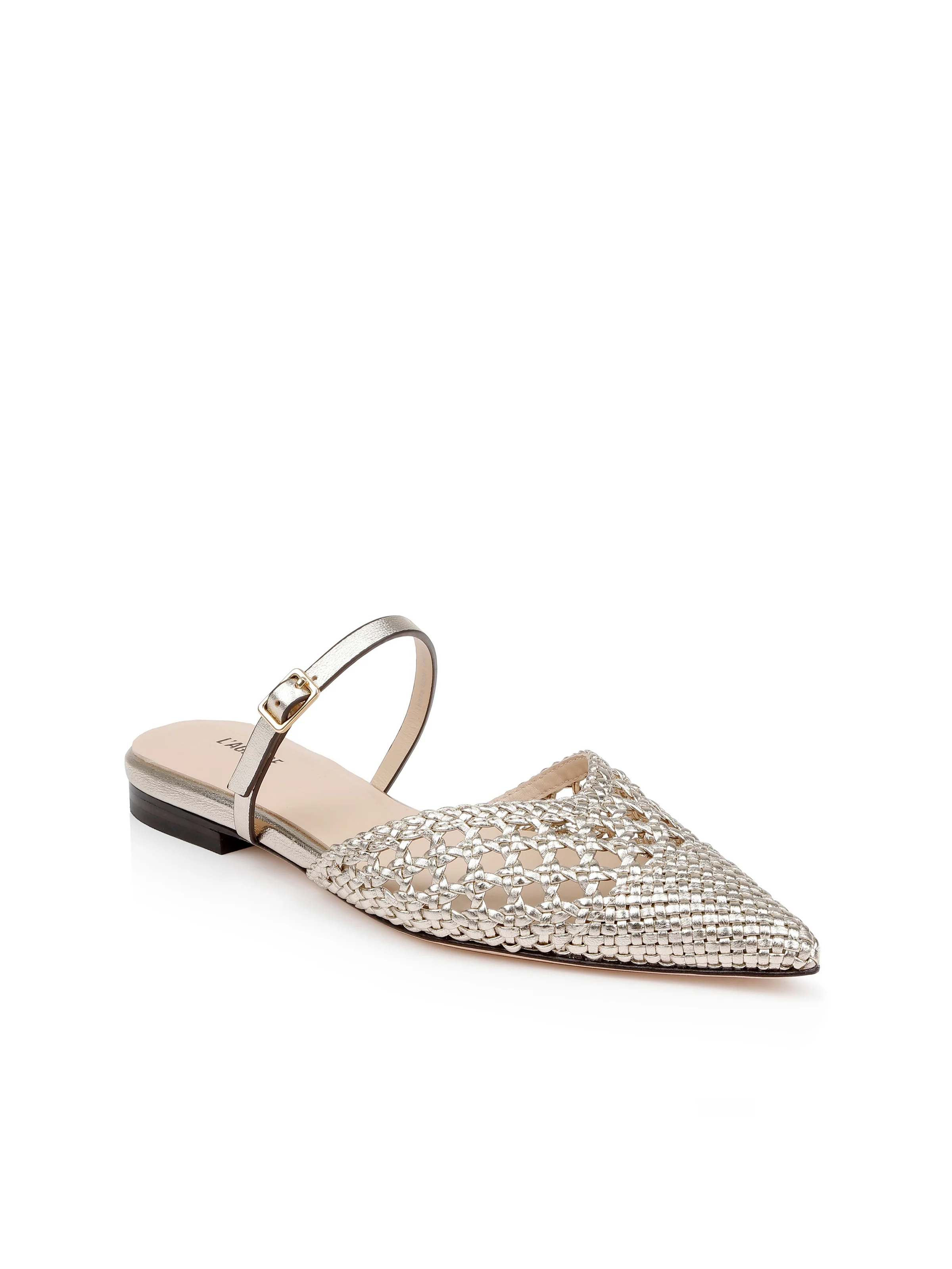 Jacklyn Leather Flat Mule - Image 2