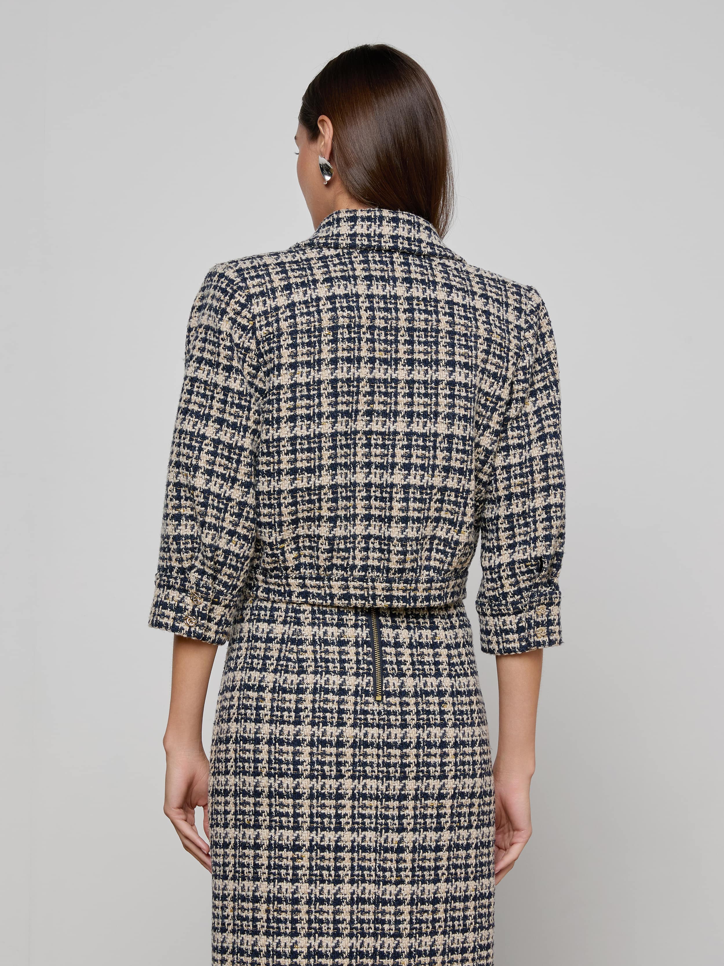 Jia Tweed Jacket - Image 4