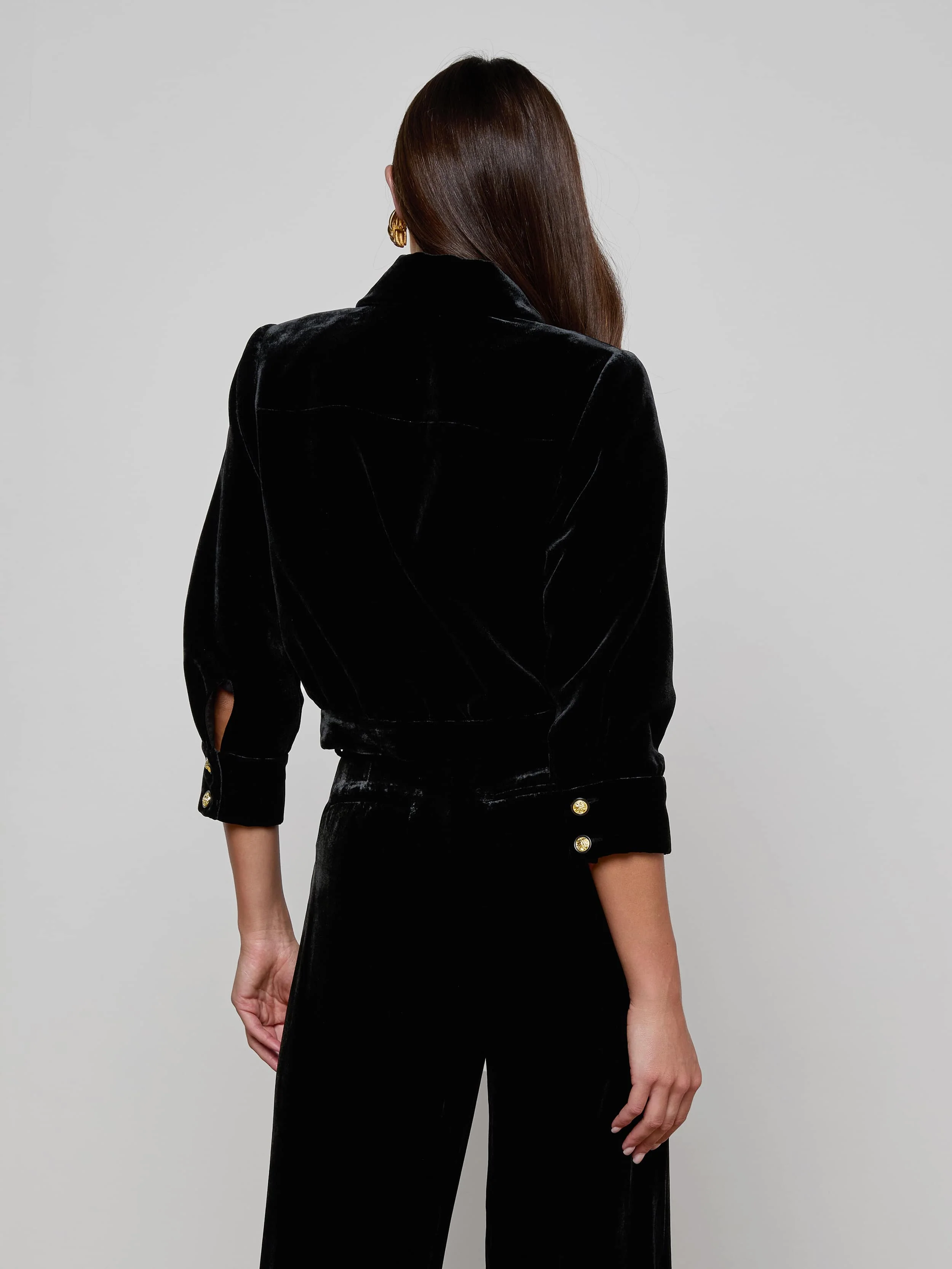 Jia Velvet Jacket - Image 4