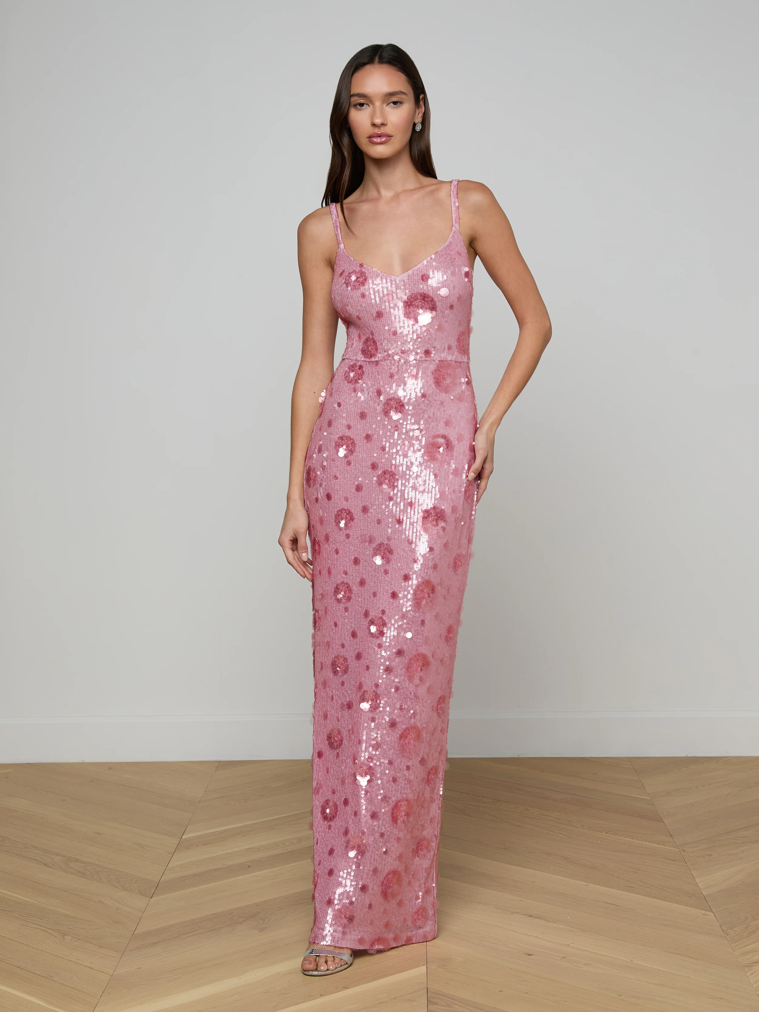 Karma Sequin Maxi Dress - Image 2