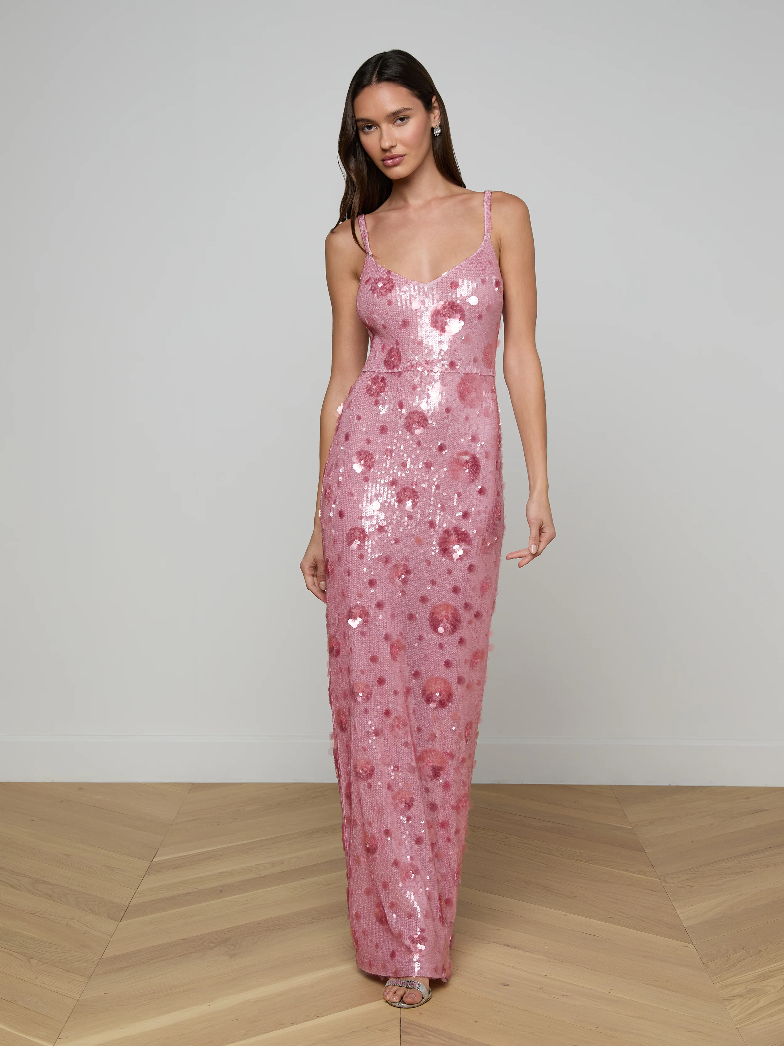 Karma Sequin Maxi Dress - Image 3