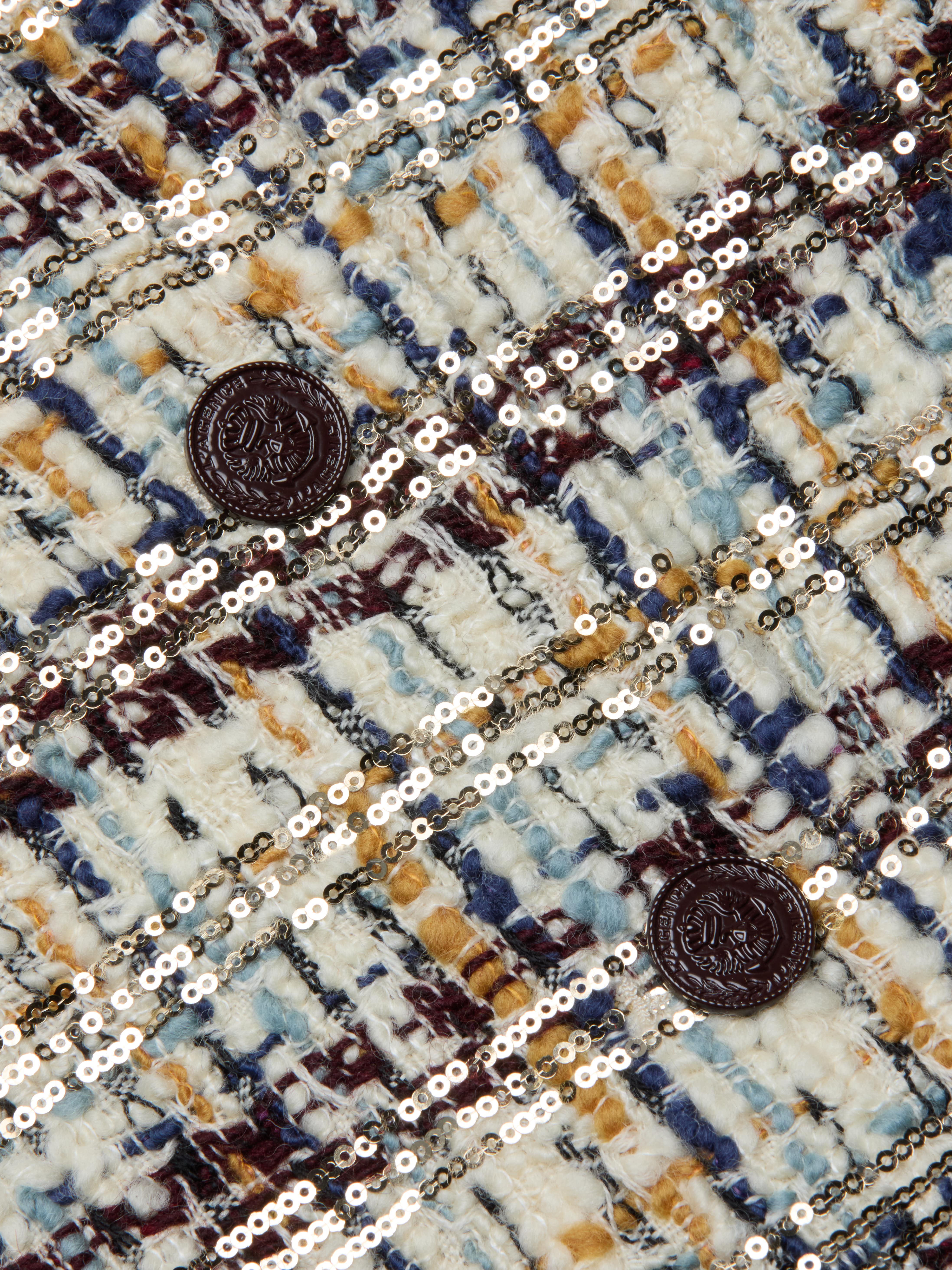 Kasey Sequined Tweed Jacket - Image 6