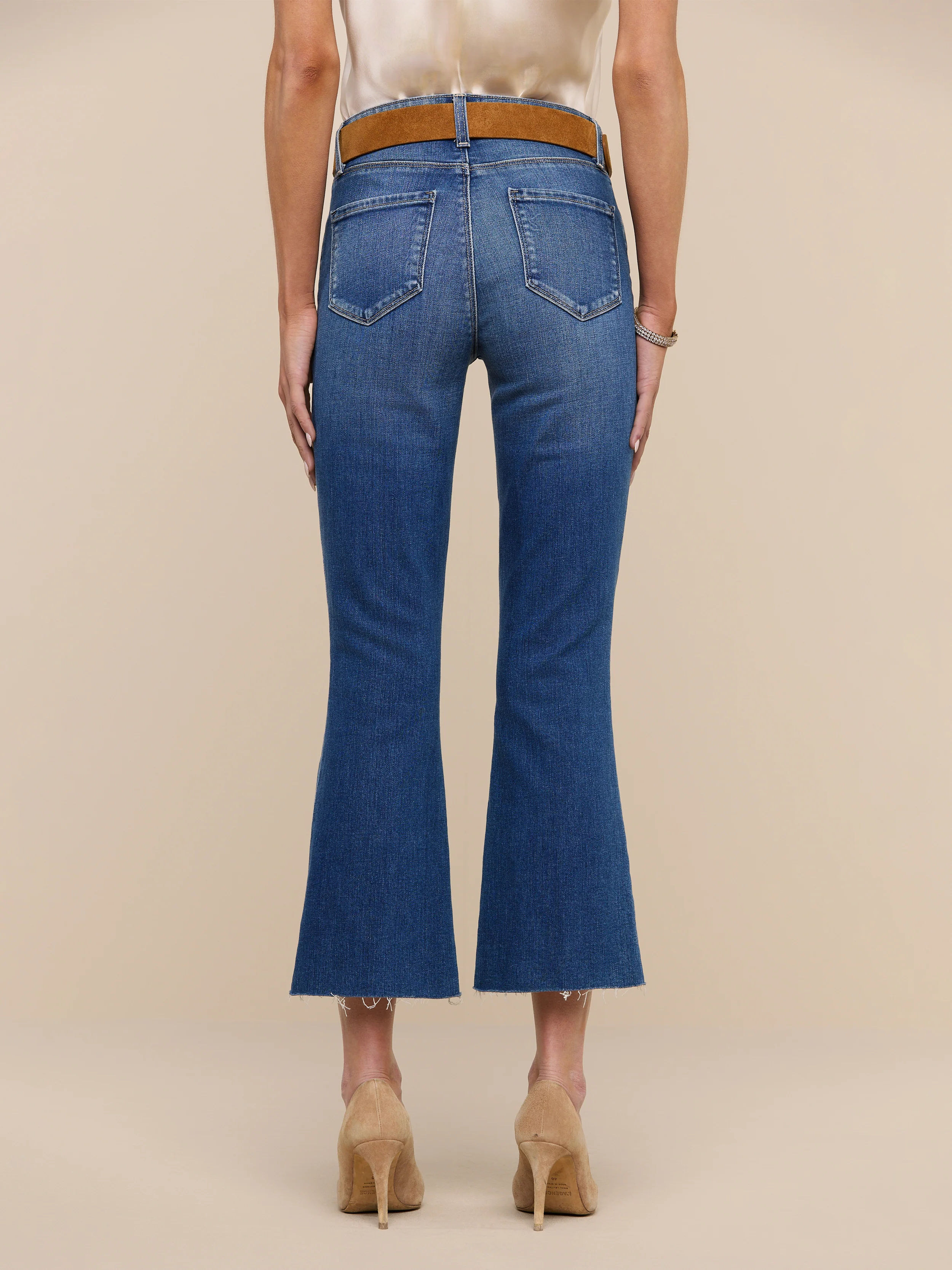 Kendra Cropped Flare Jean - Image 6