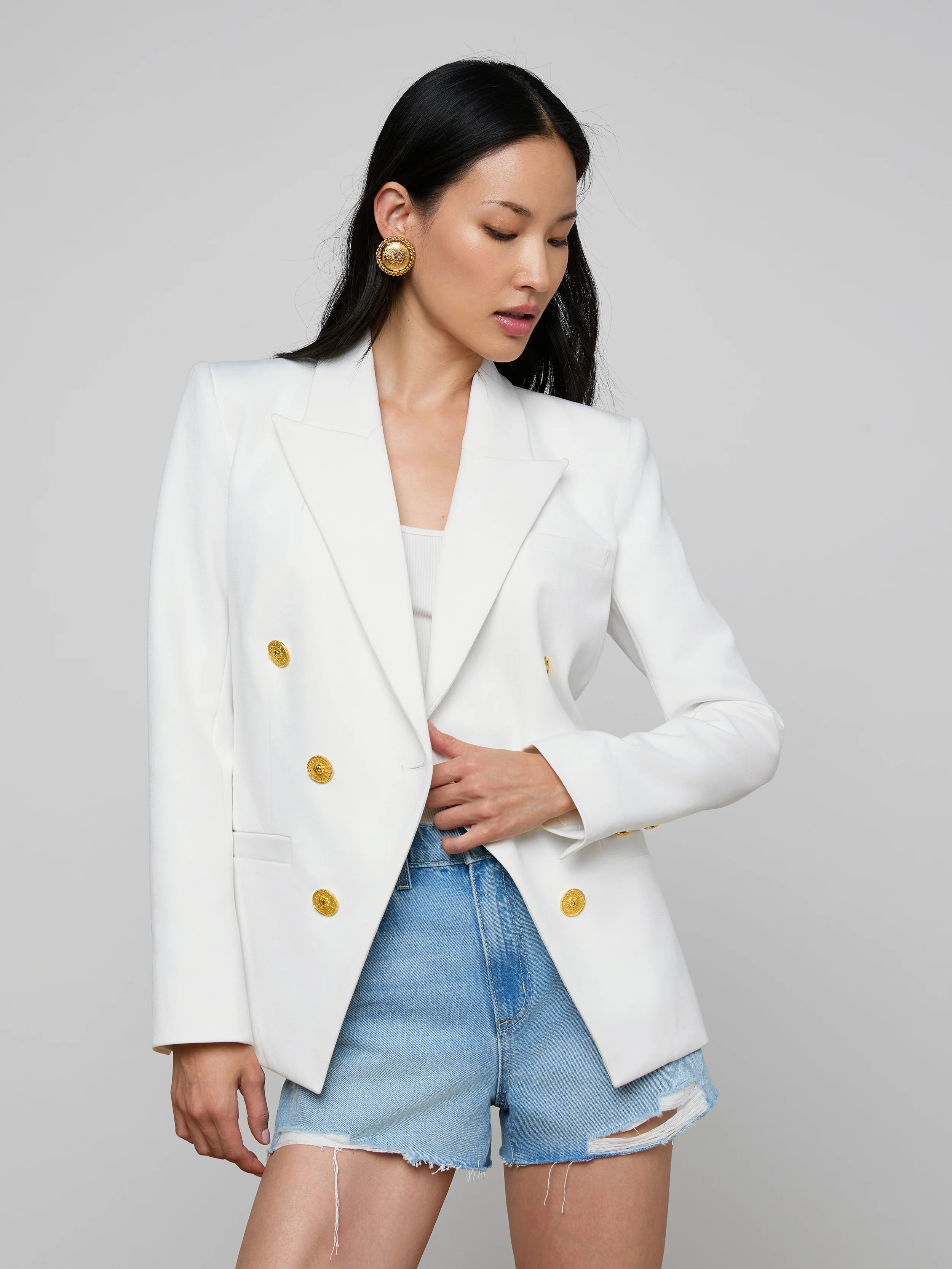 Kyomi Double-Breasted Blazer