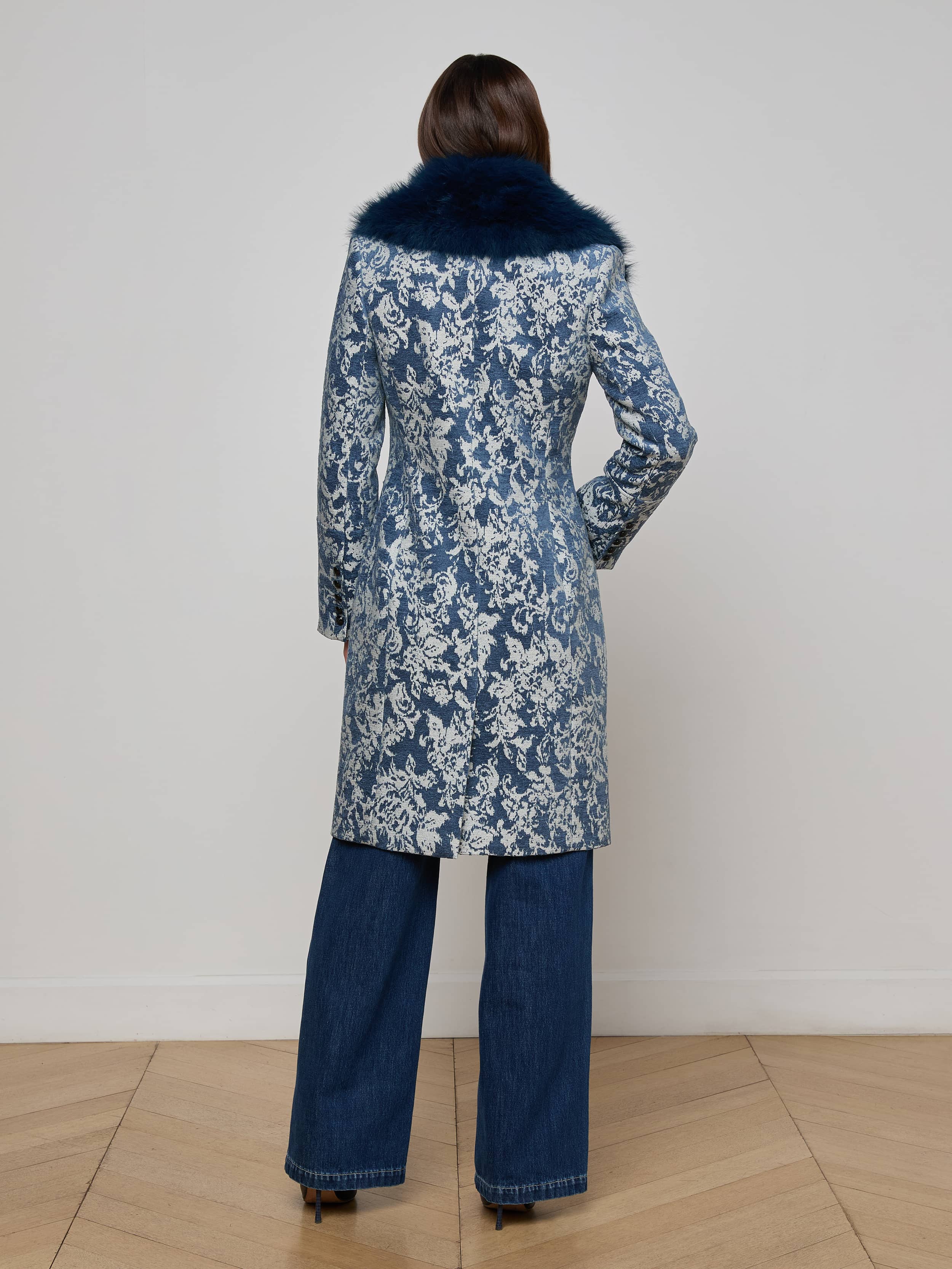 Laney Jacquard Coat - Image 3