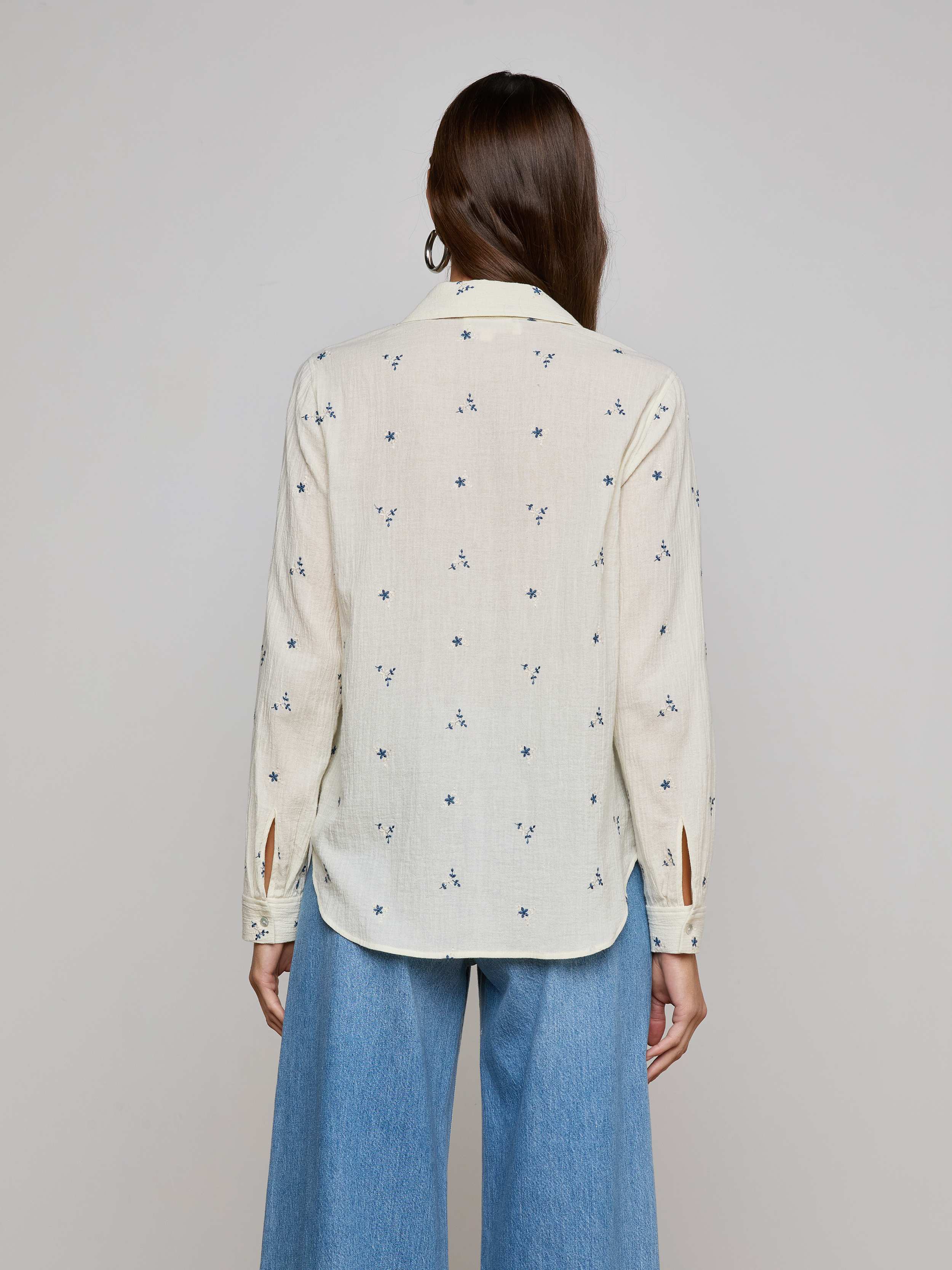 Laurent Embroidered Blouse - Image 3