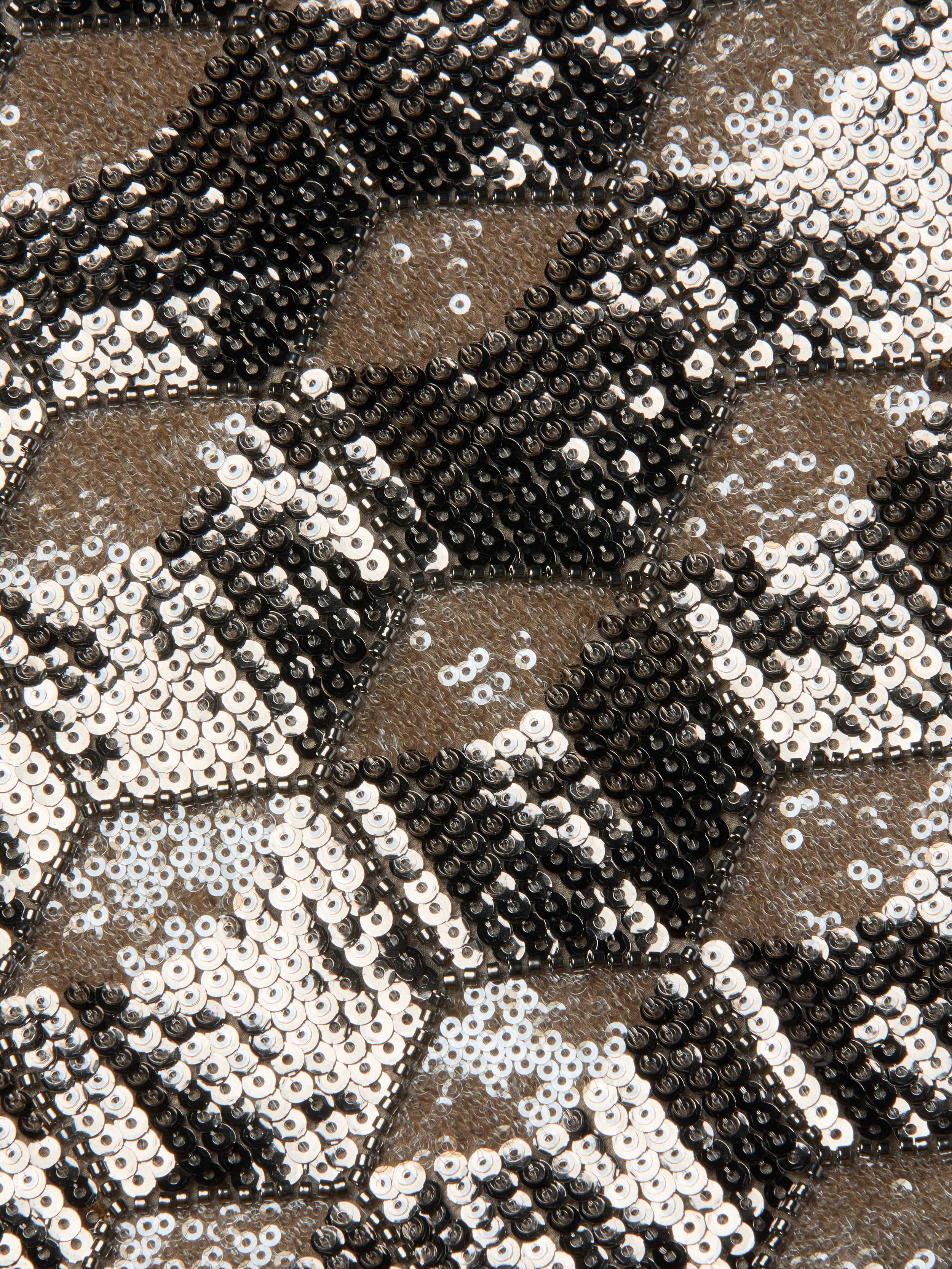 Leroy Sequin Mini Skirt - Image 7