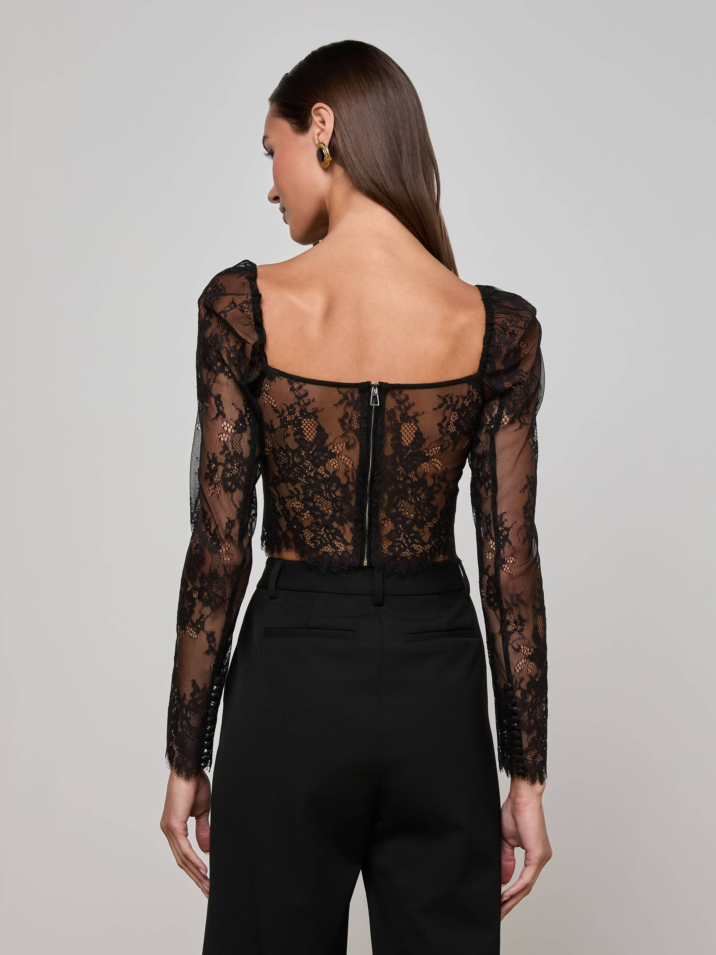 Lori Lace Bustier Top - Image 4