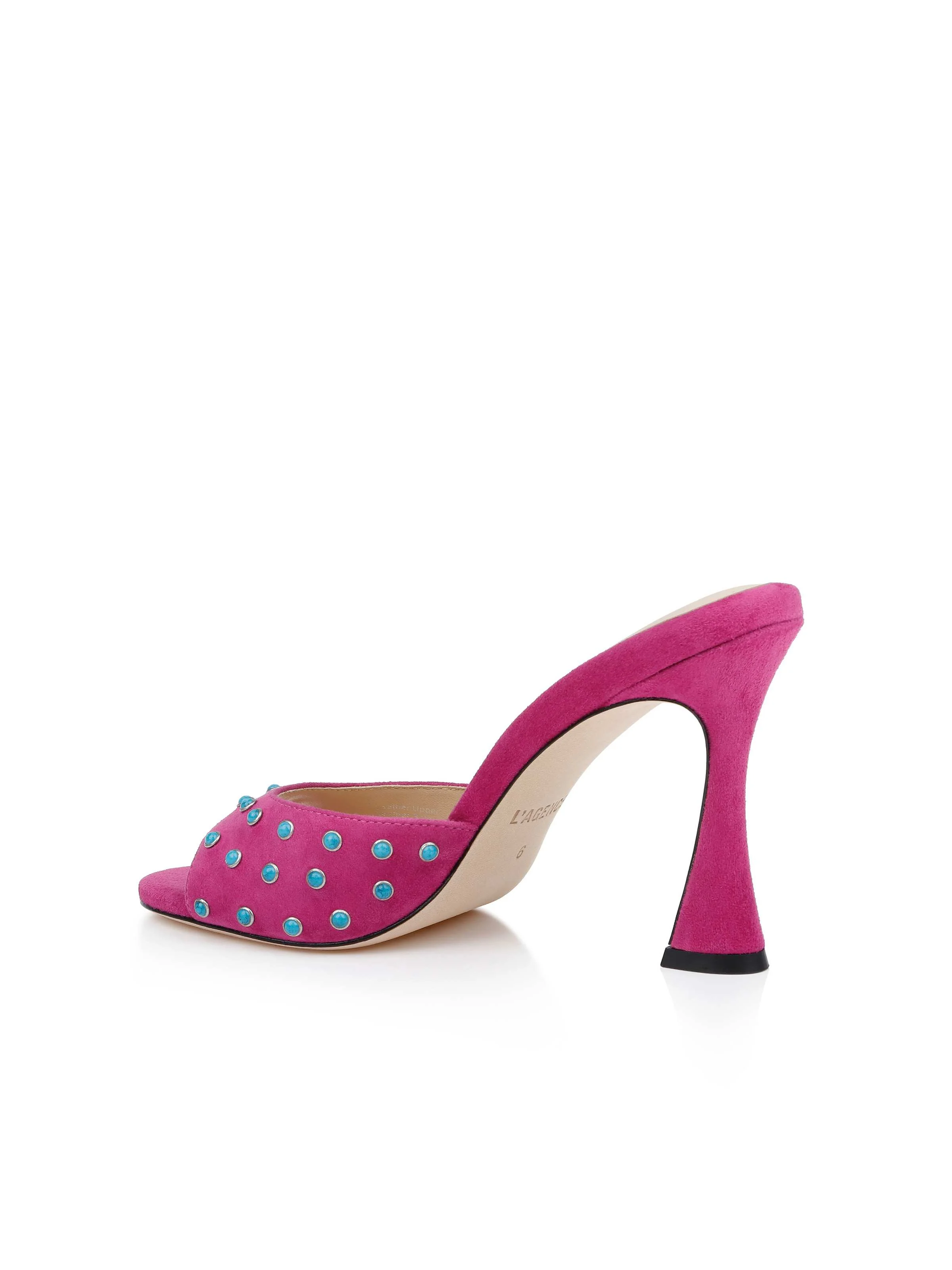 Lucienne Embellished Suede Mule - Image 3