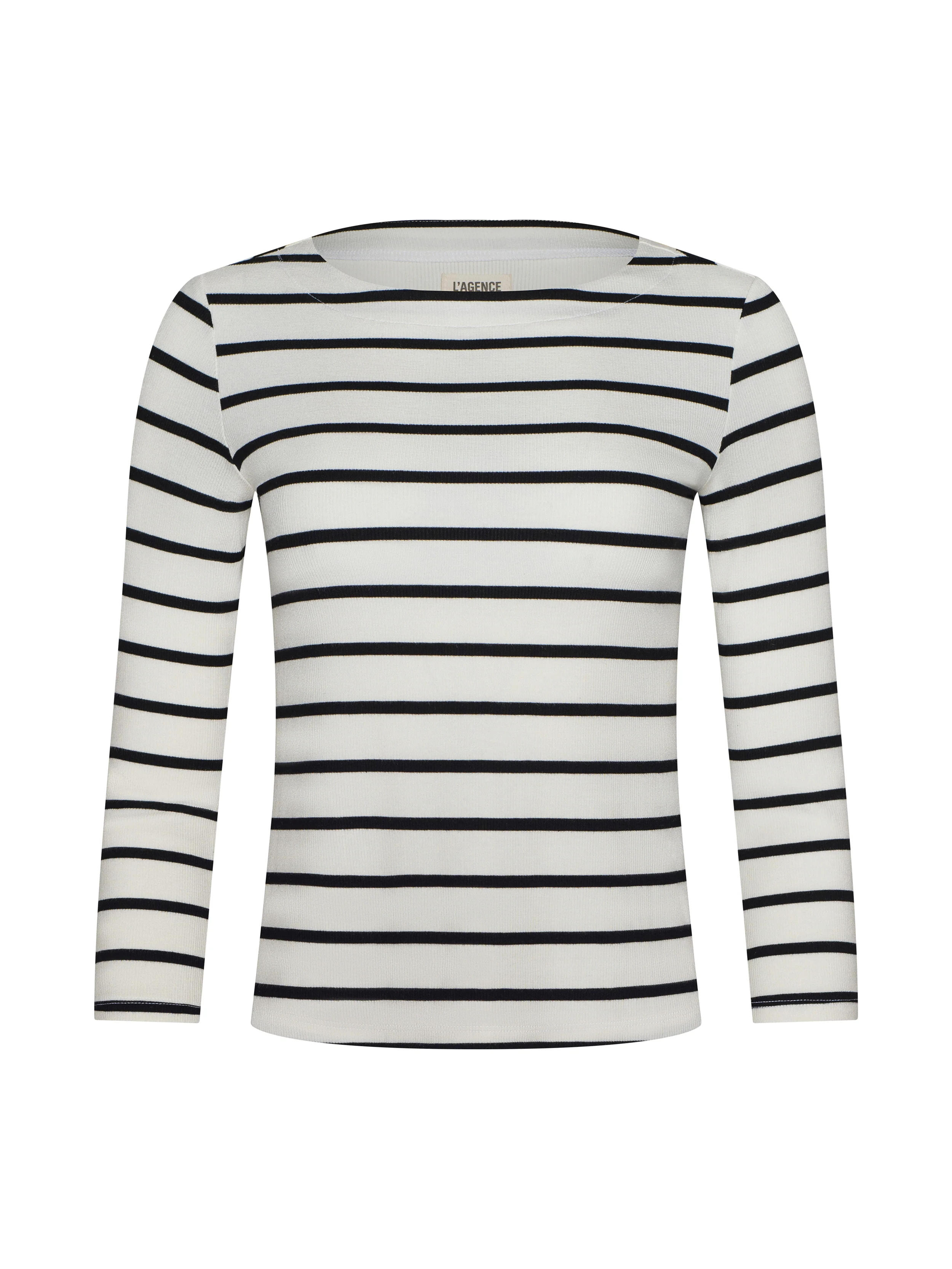 Lucille Striped Boatneck Top - Image 6