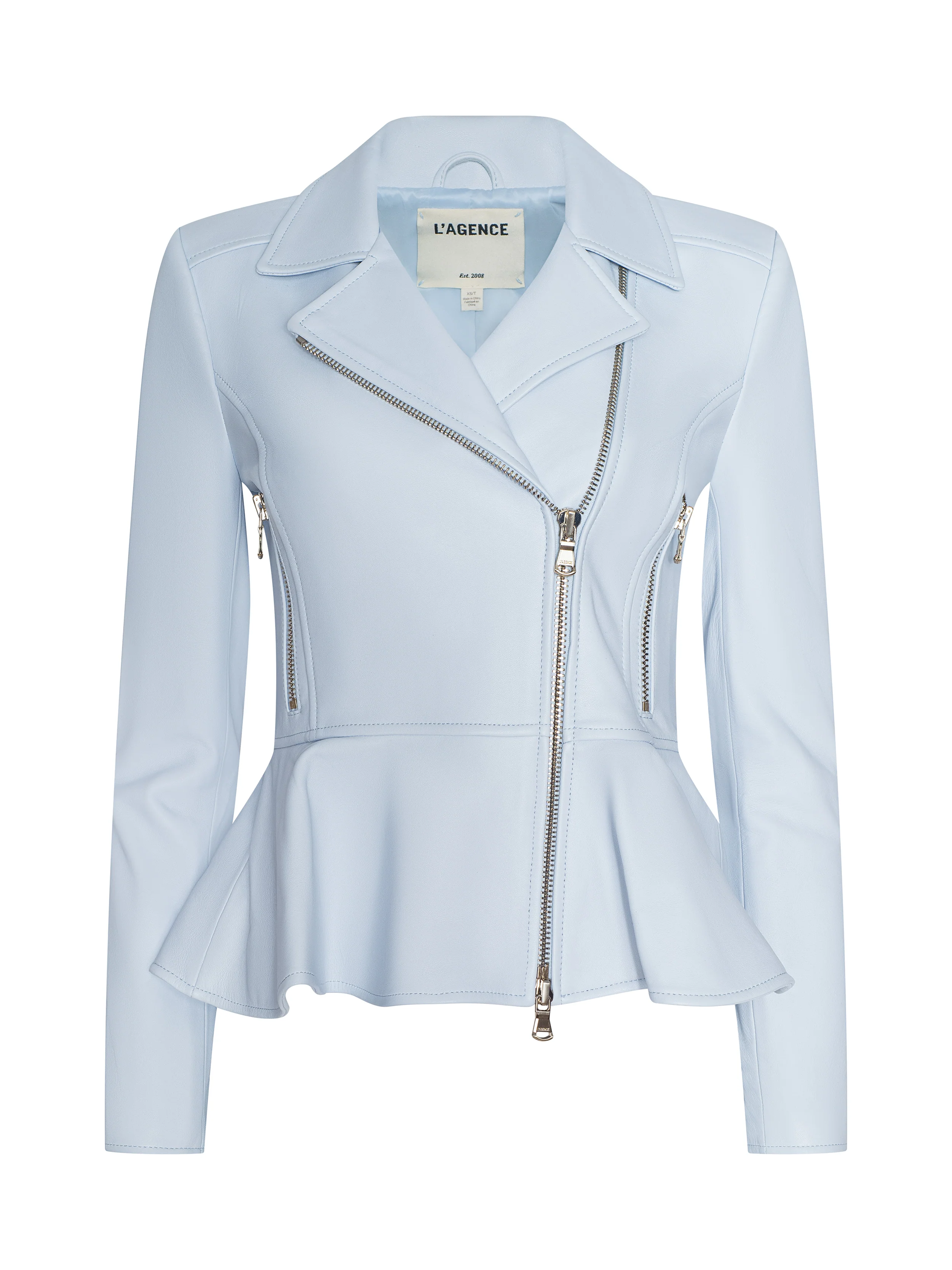 Lyric Peplum Biker Jacket - Image 8