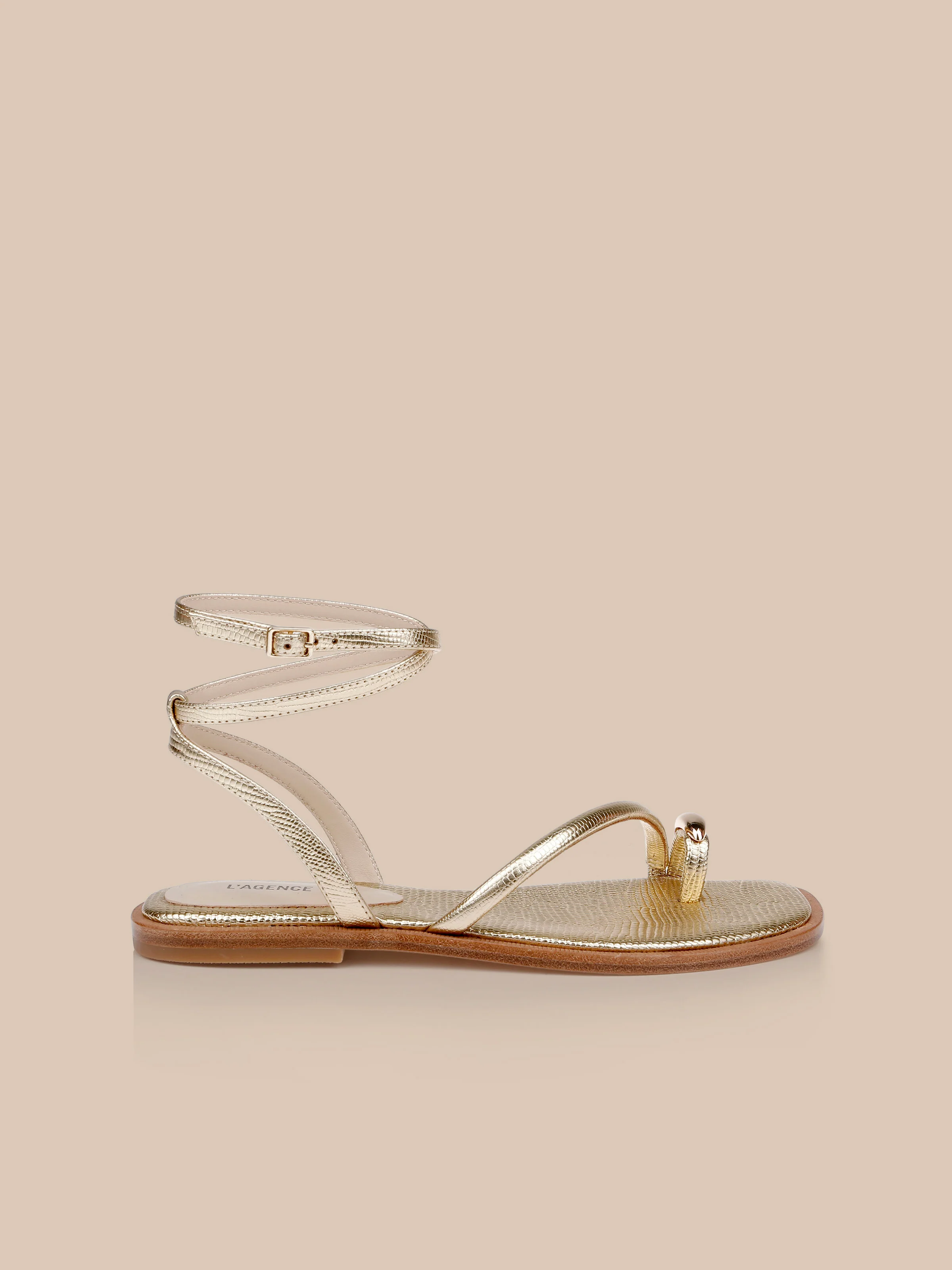 Mariana Leather Sandal - Image 6