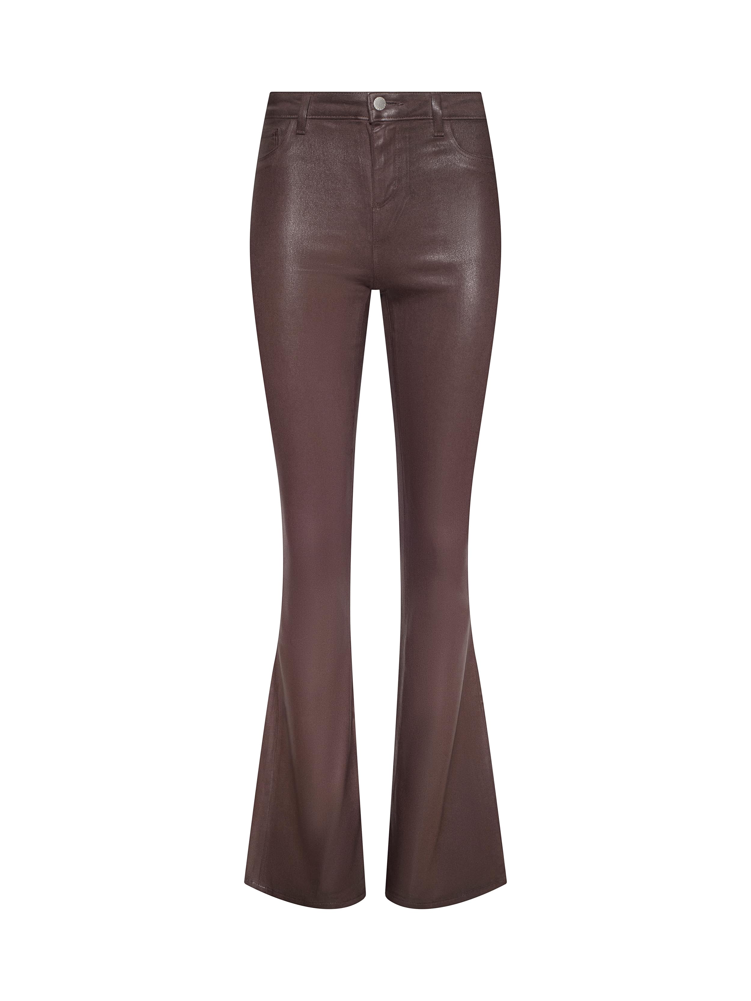 Marty Coated Flare Jean - Image 6