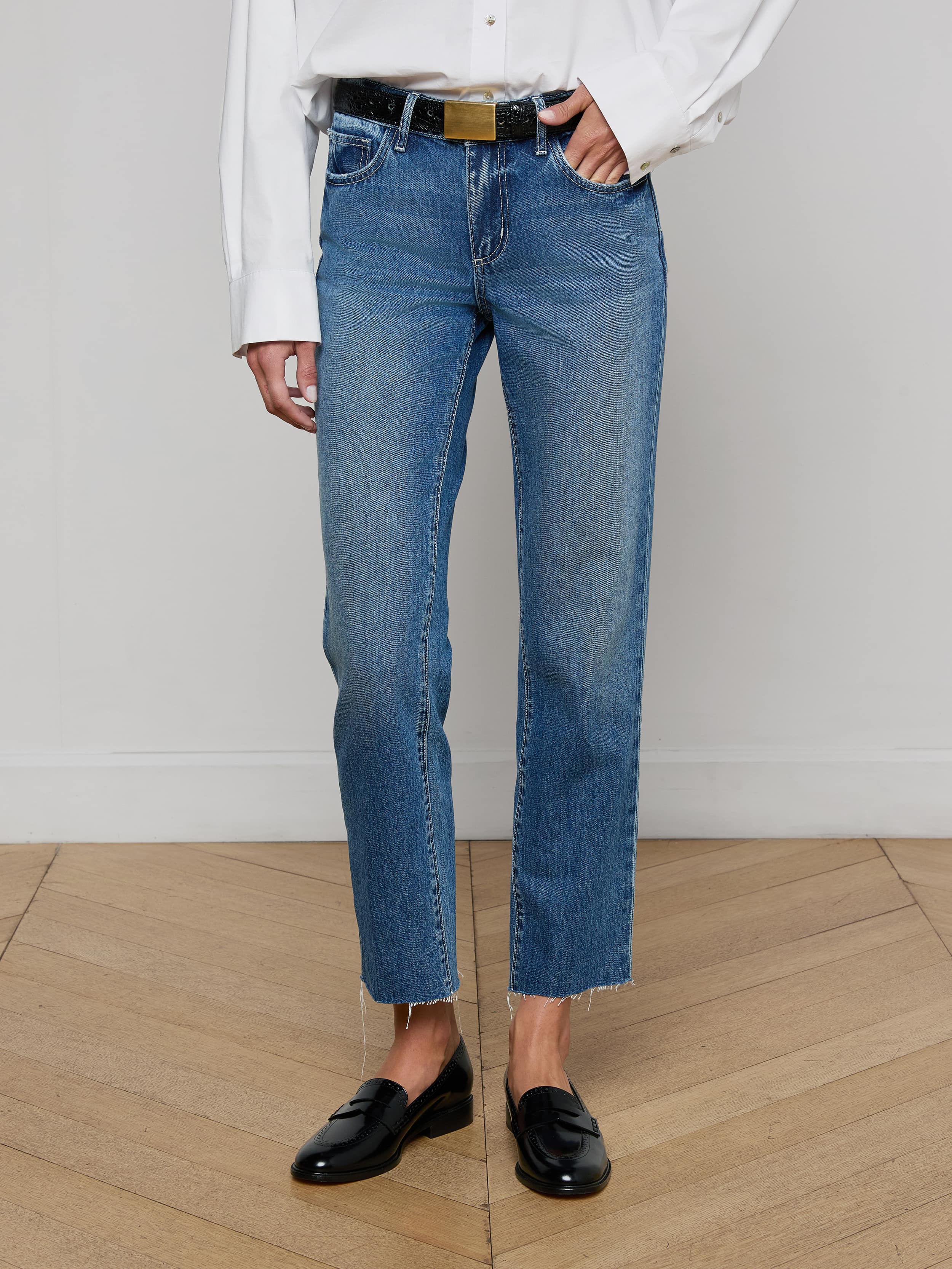 Milana Slouchy Stovepipe Jean - Image 2