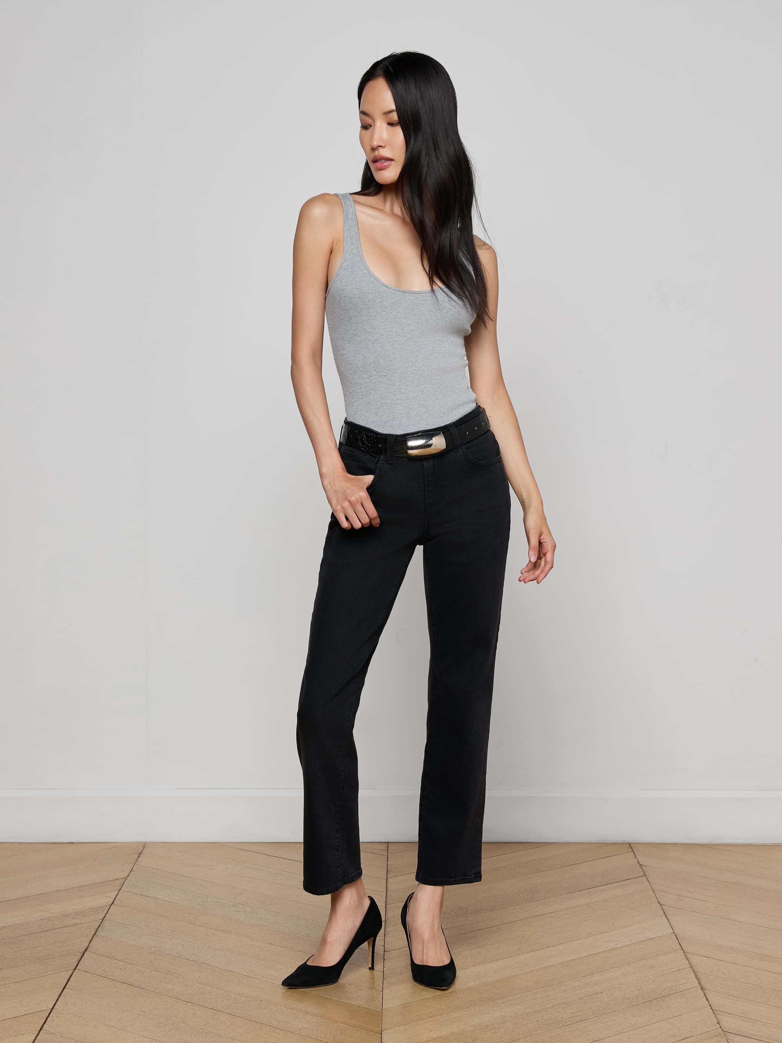 Milana Slouchy Stovepipe Jean